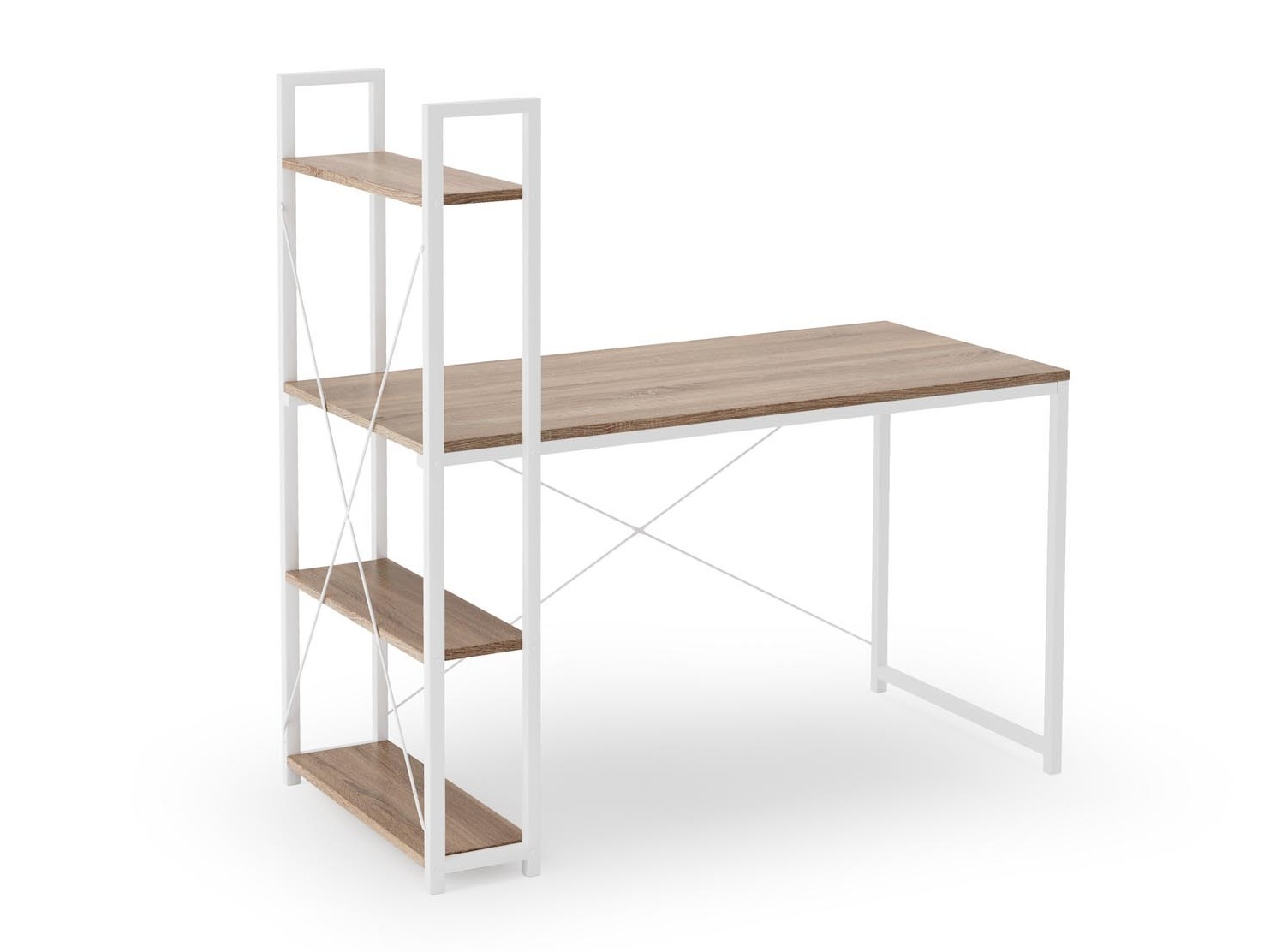 Uredski stol Houston 1888 (Sonoma hrast + Bijela)