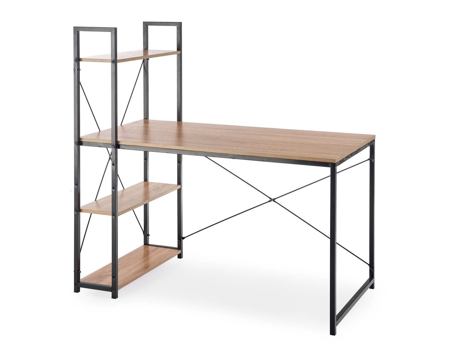 Uredski stol Houston 1888 (Sonoma hrast + Crna)