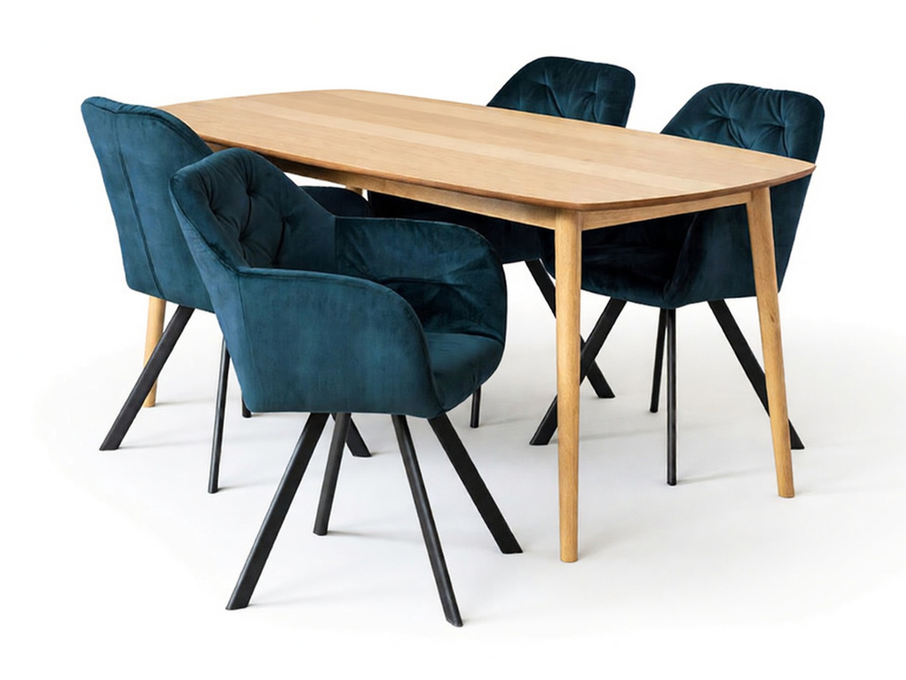 Blagovaonski set Norsica Daltea 117 (Tamno plava + Crna)