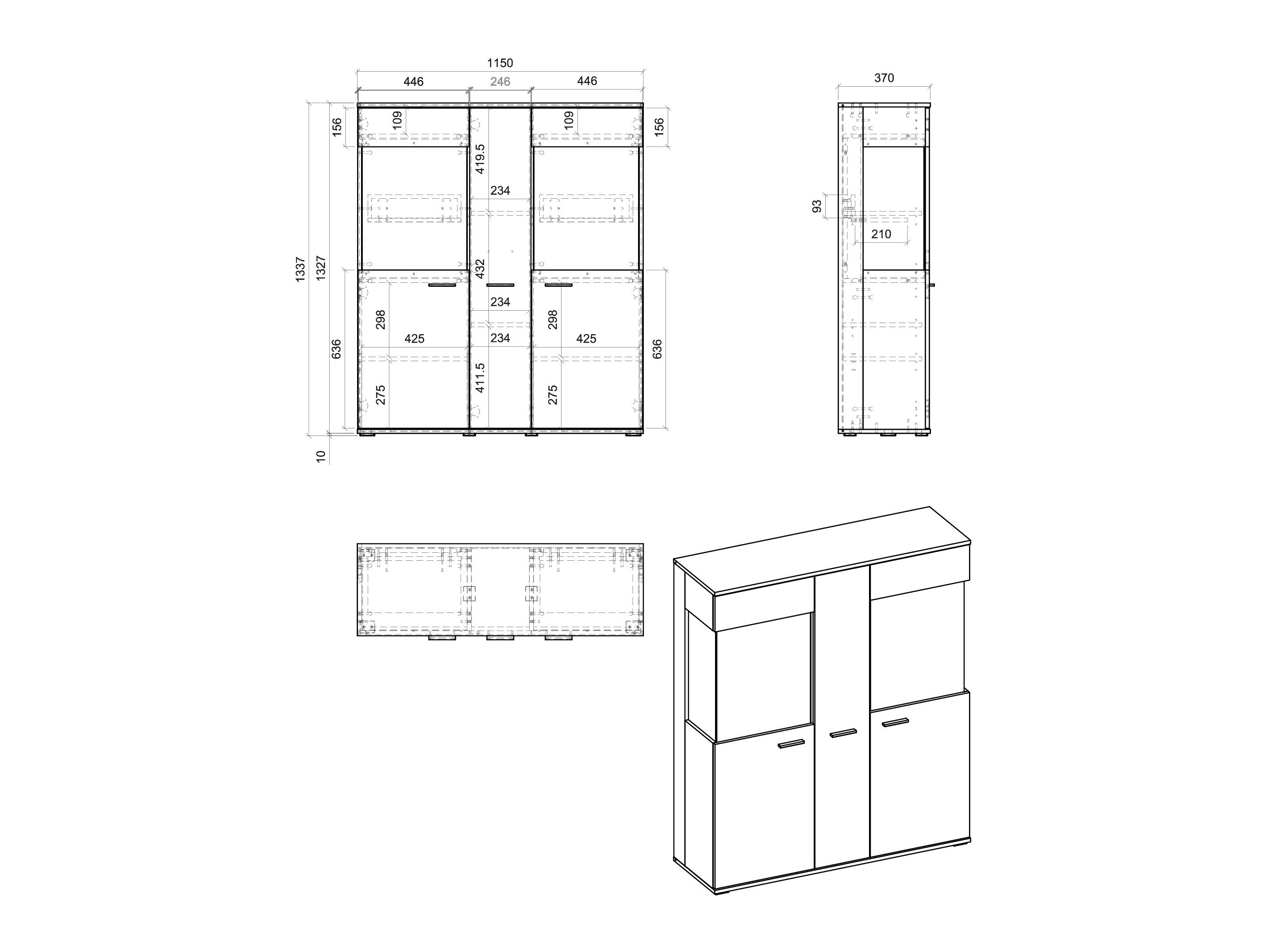 Ormarić Salsalo 102