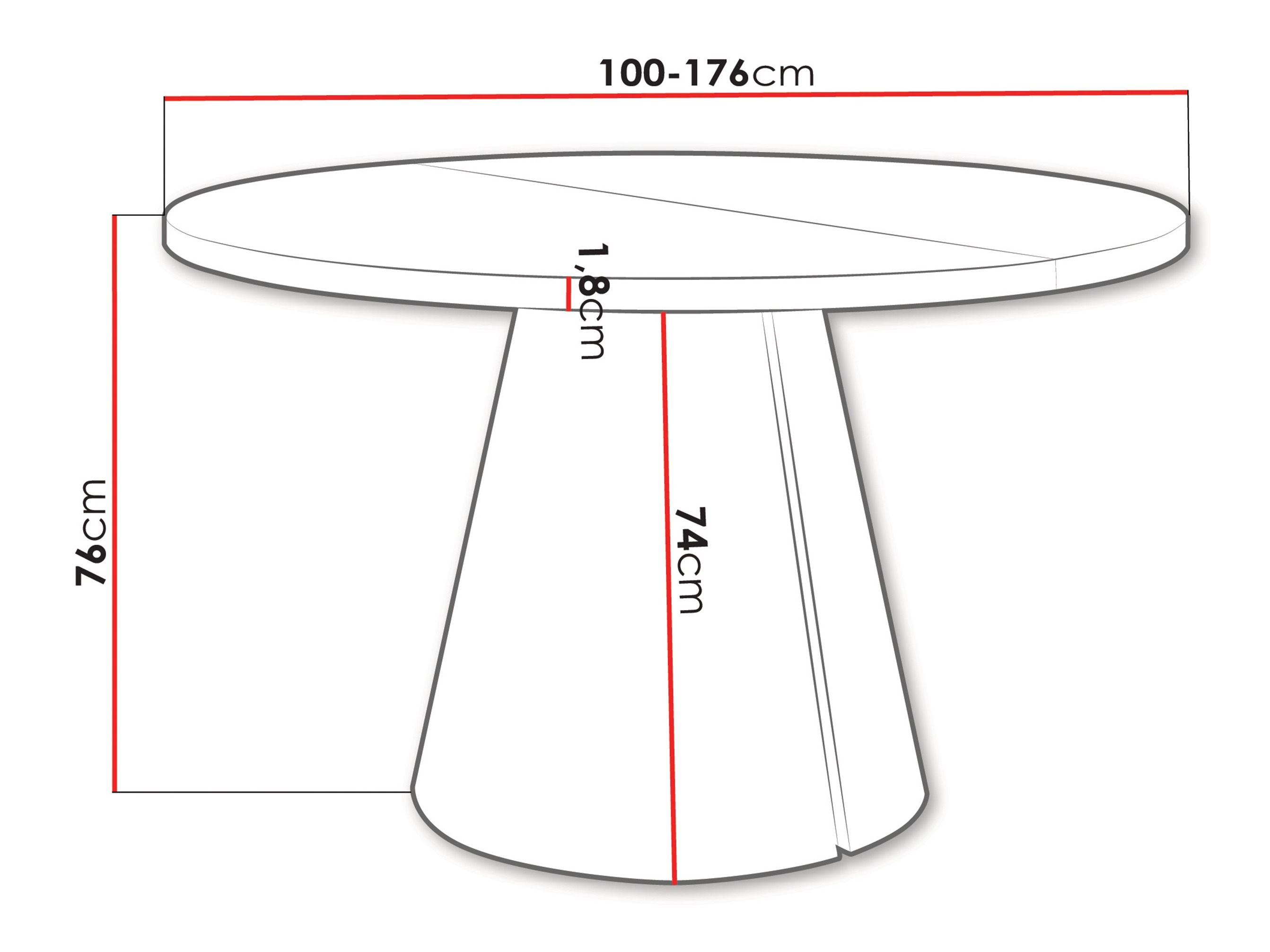 Stol SC10126 s oštećenim pakiranjem