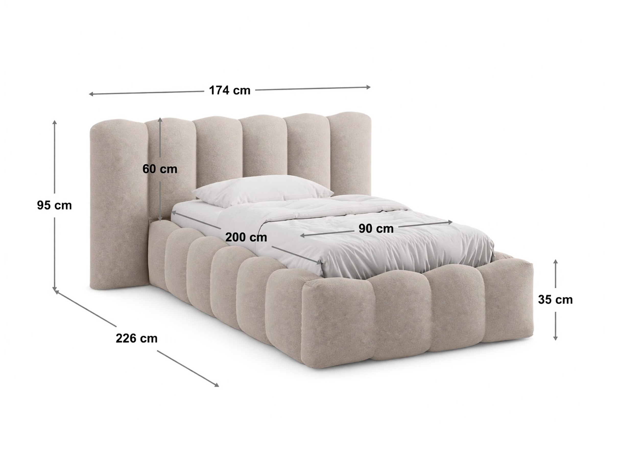 Krevet Cirleve 113 (Paris Teja)