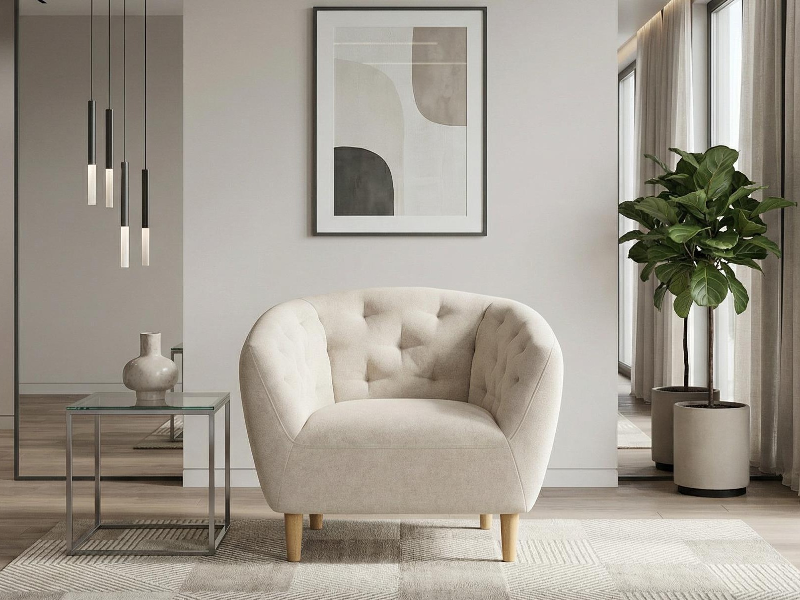 Chesterfield fotelja Norsica 1054