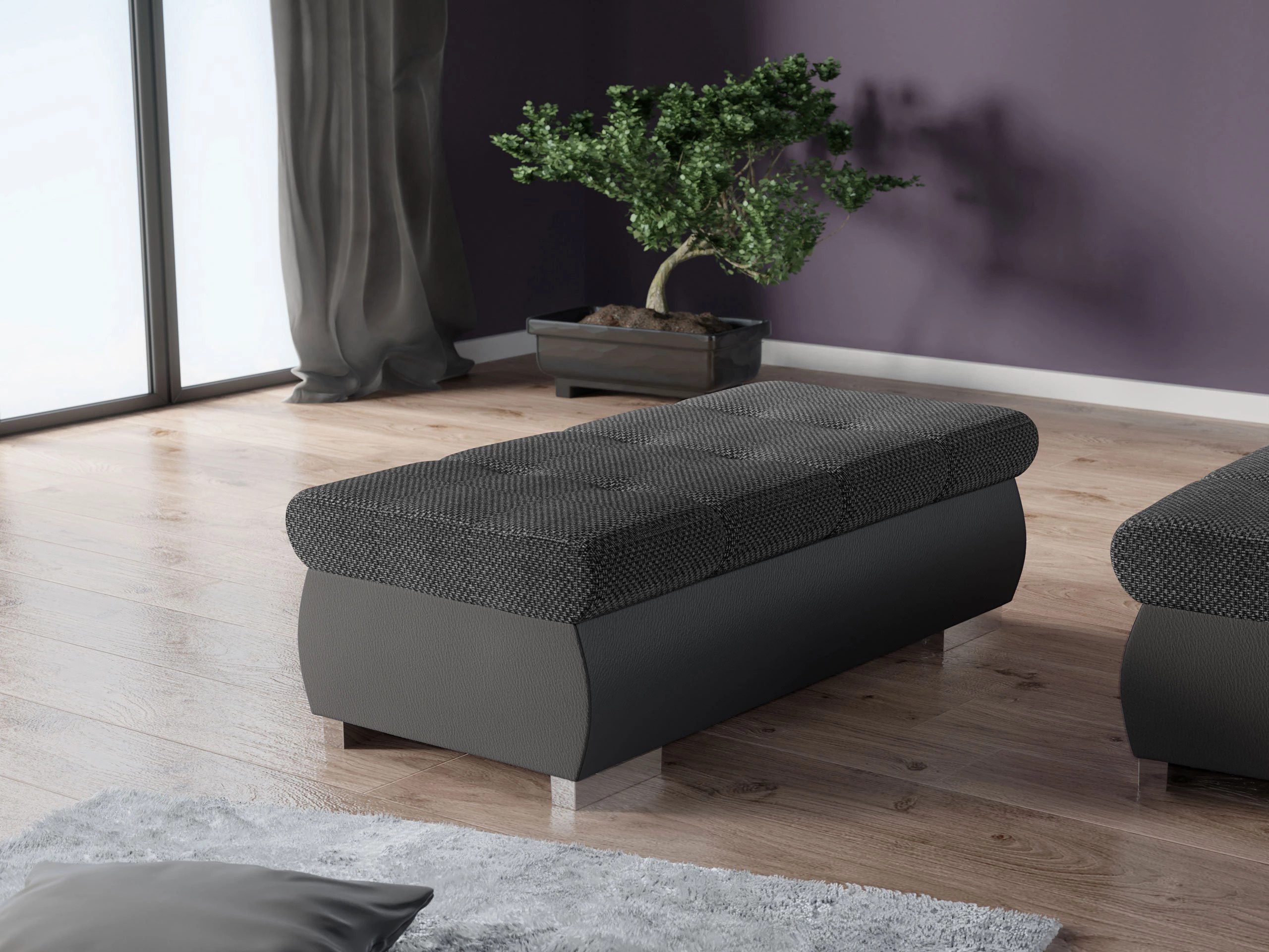 Tapecirana klupa Comfivo Nitor I (Soft 029 + Majorka 03)