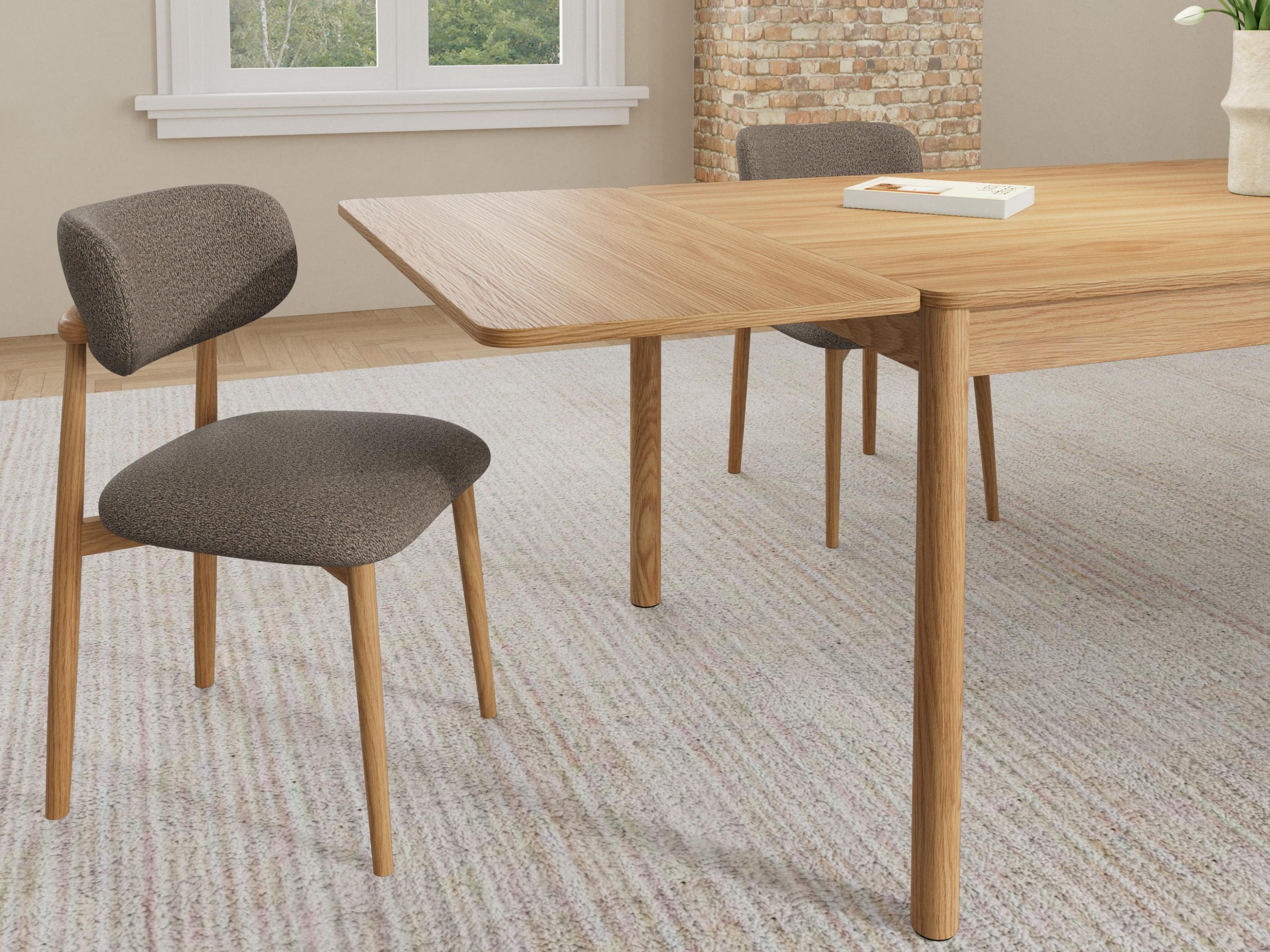 Stolica Norsica 1060 (Hrast + Taupe)