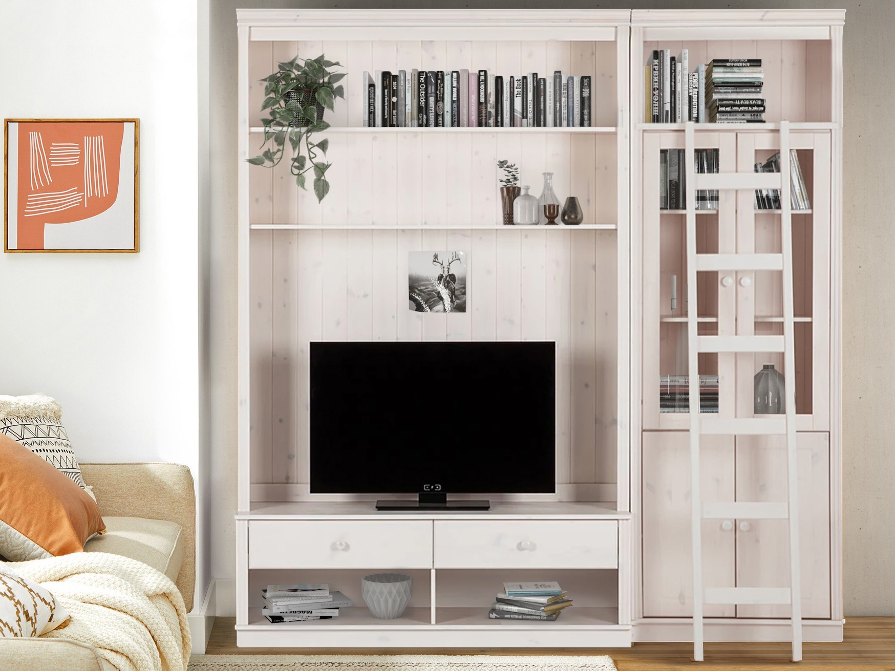 Set za dnevni boravak Saltoro 125 (Bijela)