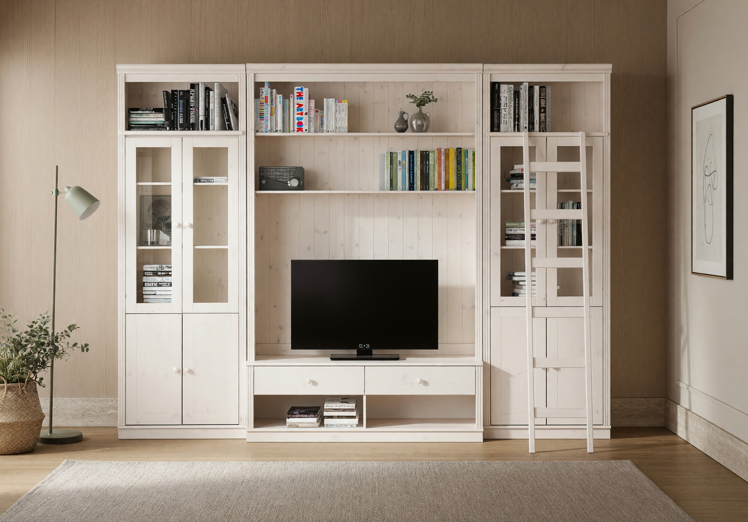 Set za dnevni boravak Saltoro 128 (Bijela)