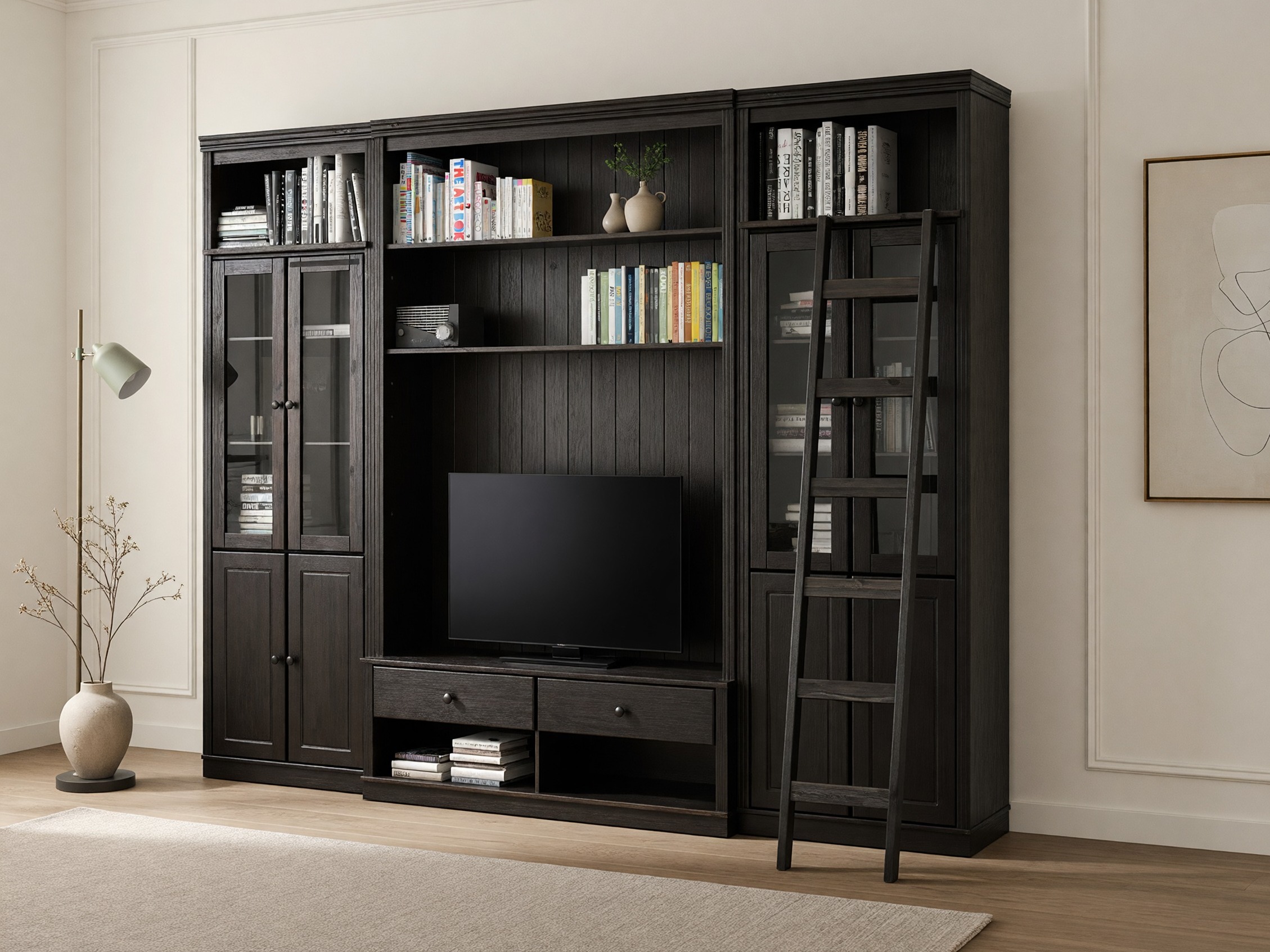 Set za dnevni boravak Saltoro 128 (Tamno smeđa)