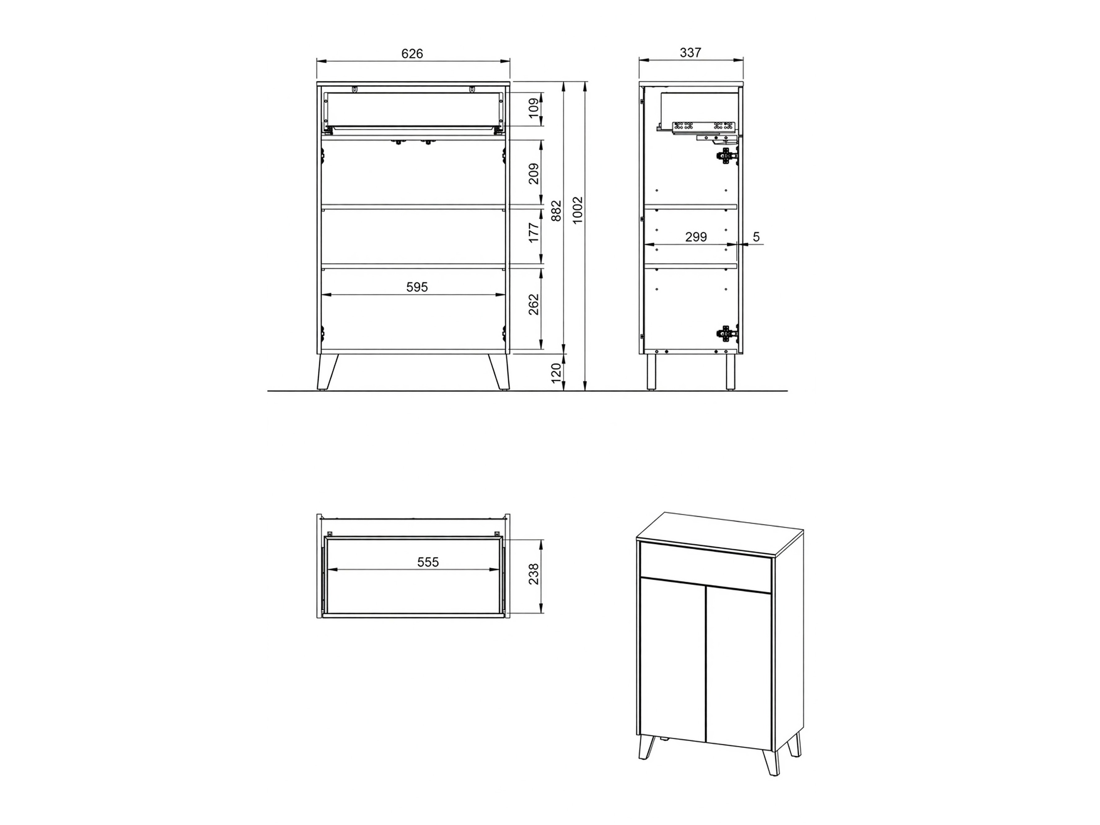 Kupaonski namještaj Voseri 107