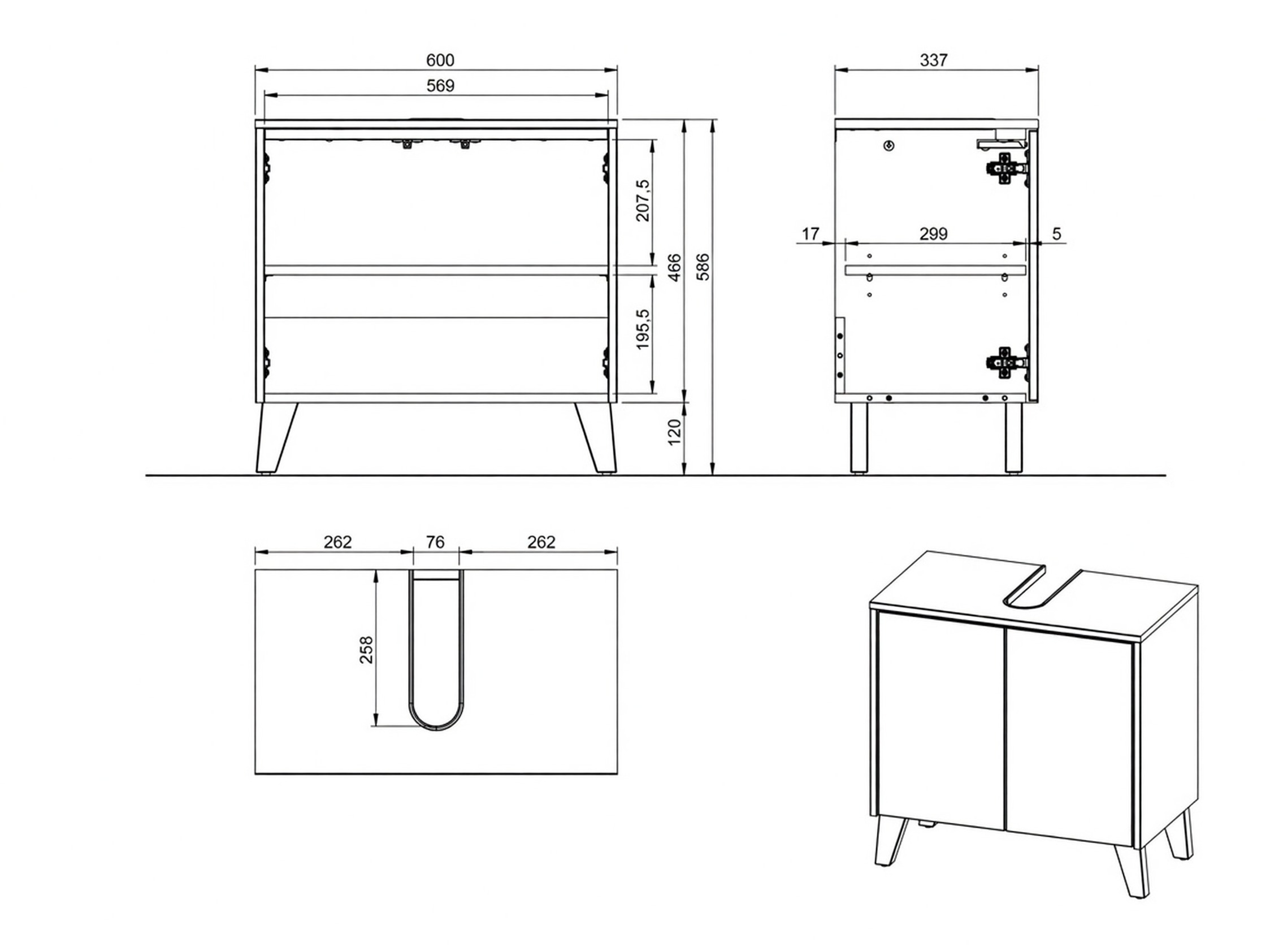 Kupaonski namještaj Voseri 109