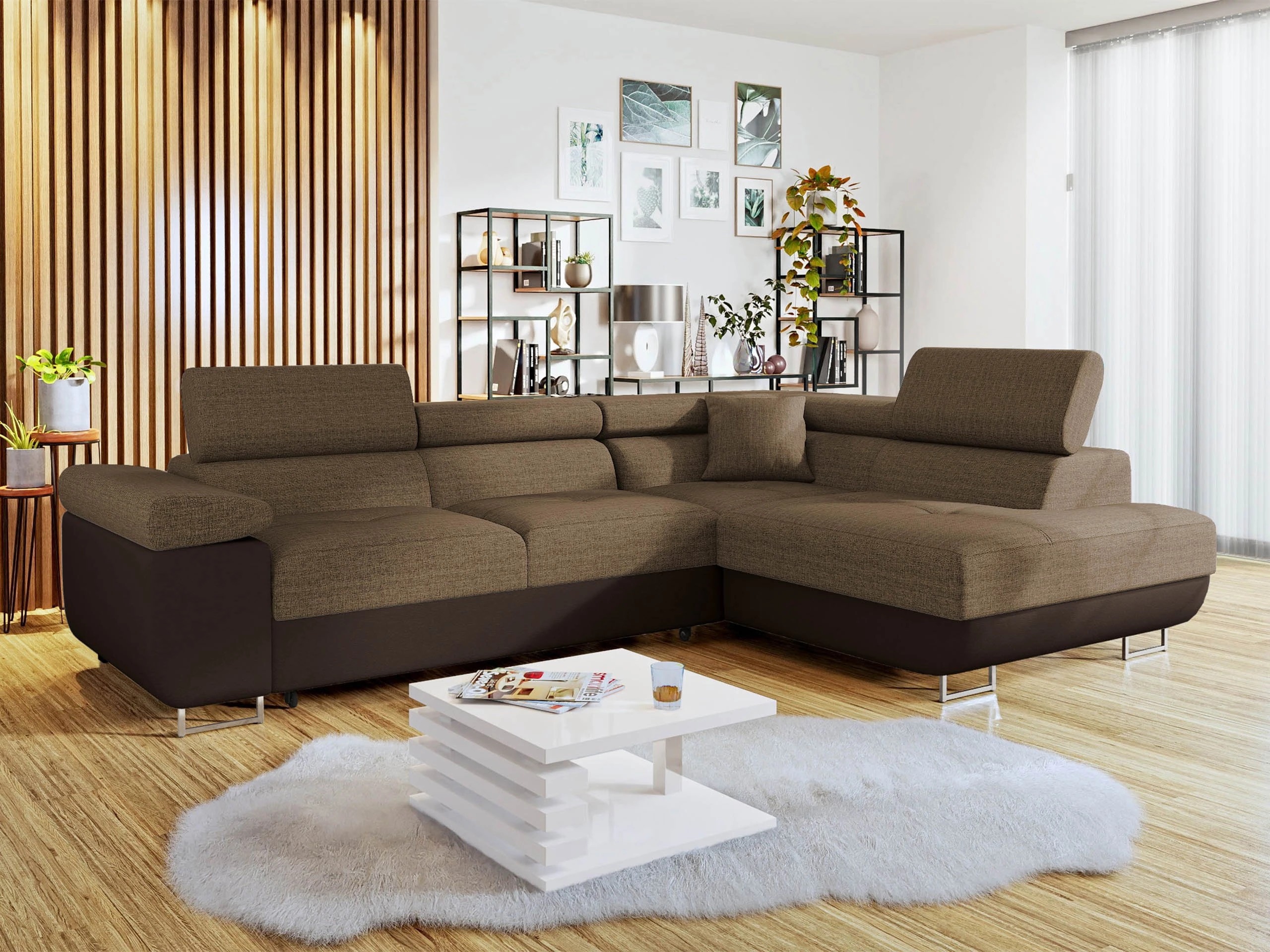 Kutna garnitura Comfivo Vinetum (Soft 066 + Lux 03)