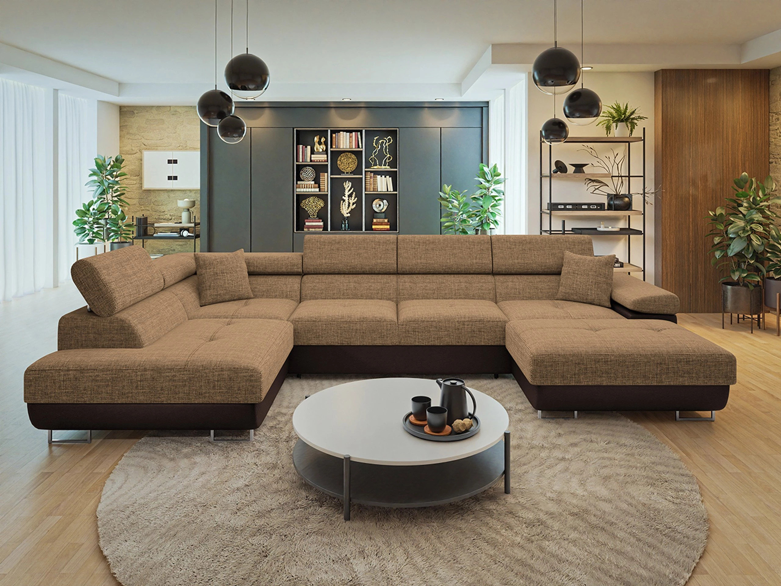 Kutna garnitura Comfivo Vinetum III (Soft 066 + Lux 03)