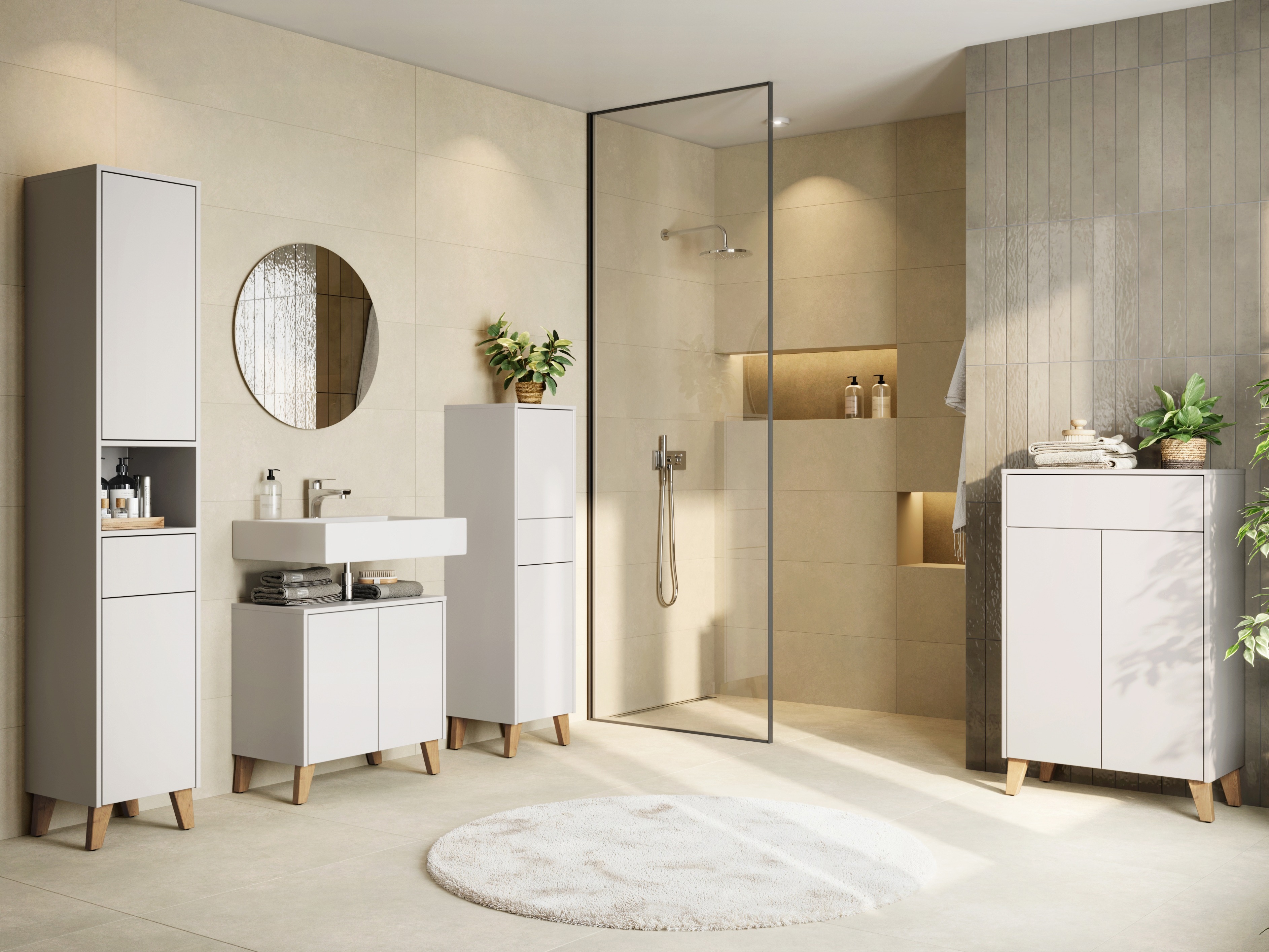 Samostojeći kupaonski ormarić Voseri 103