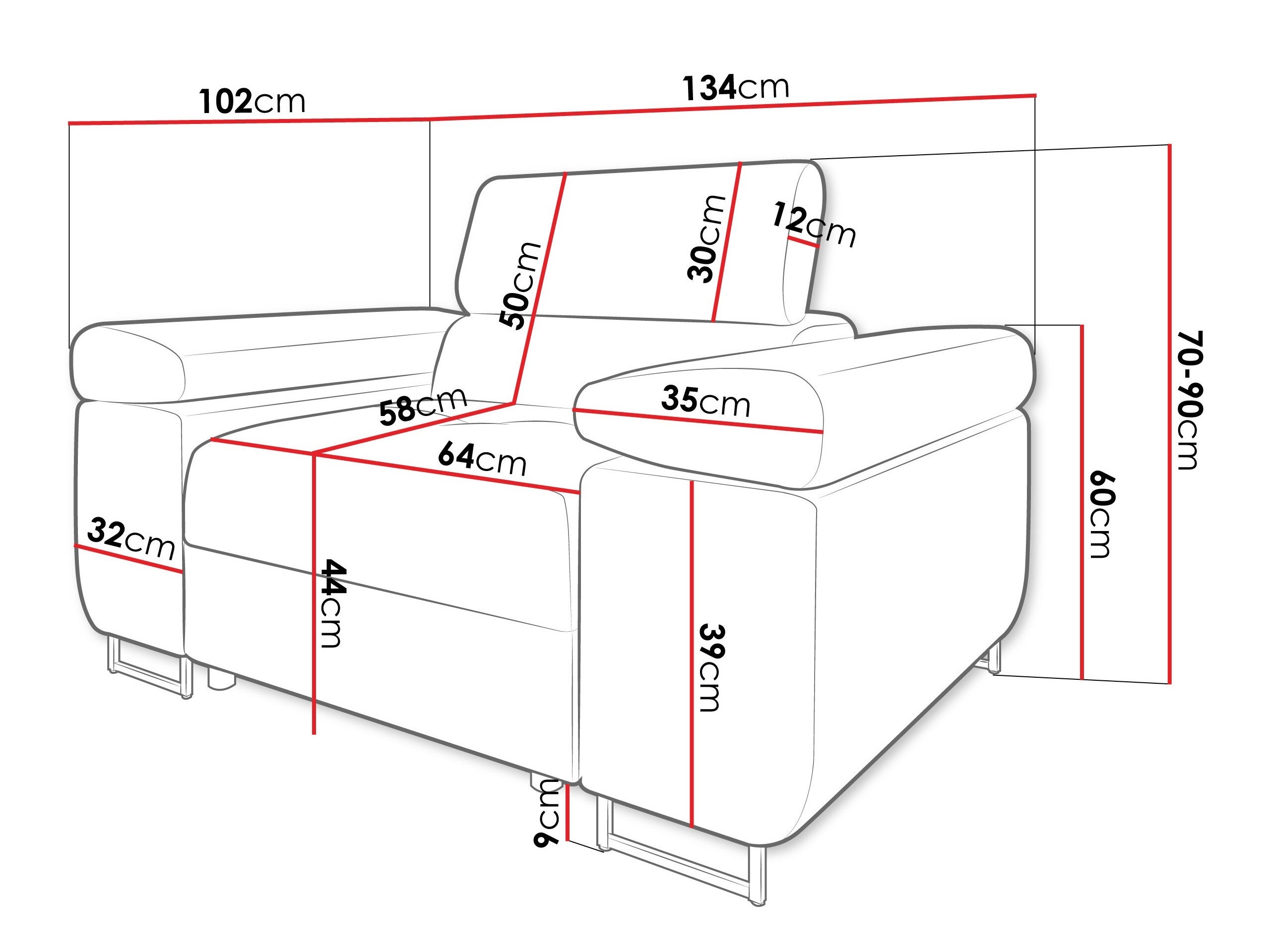 Fotelja Comfivo Vinetum (Margo 227.09)