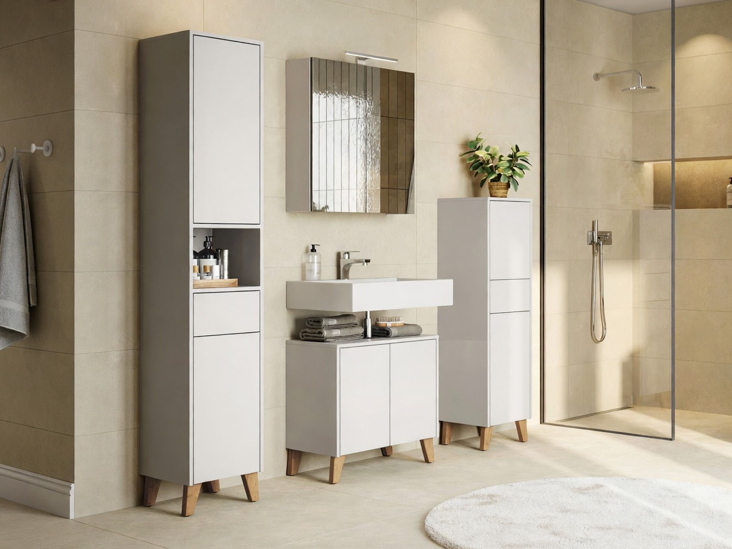 Samostojeći kupaonski ormarić Voseri 103