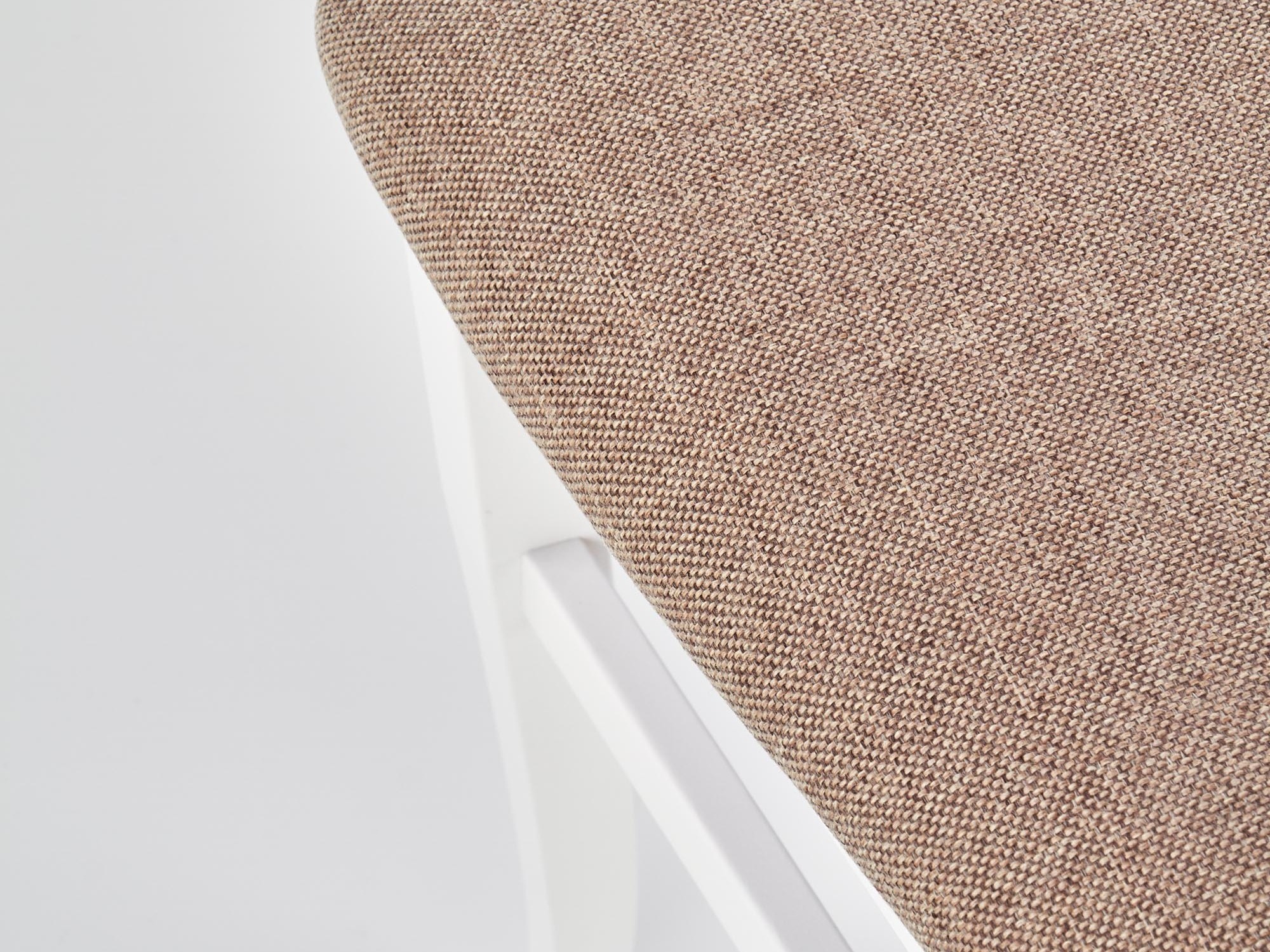 Stolica Houston 578 (Bijela + Svijetlo smeđa)