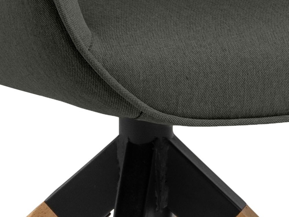 Stolica Norsica 391 (Tamno siva + Svijetlo drvo)