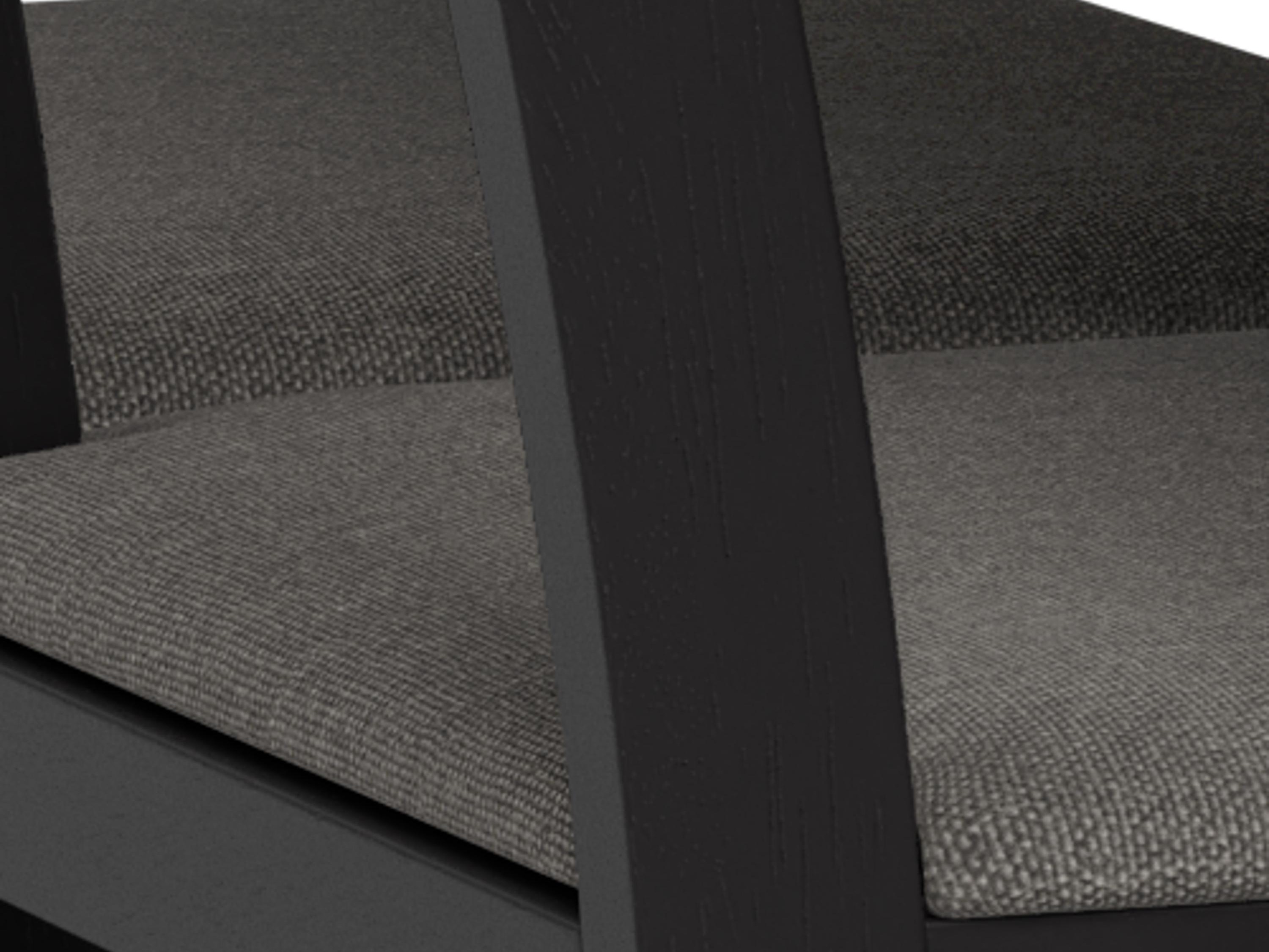 Blagovaonski set Norsica 857 (Crna + Svijetlo siva)