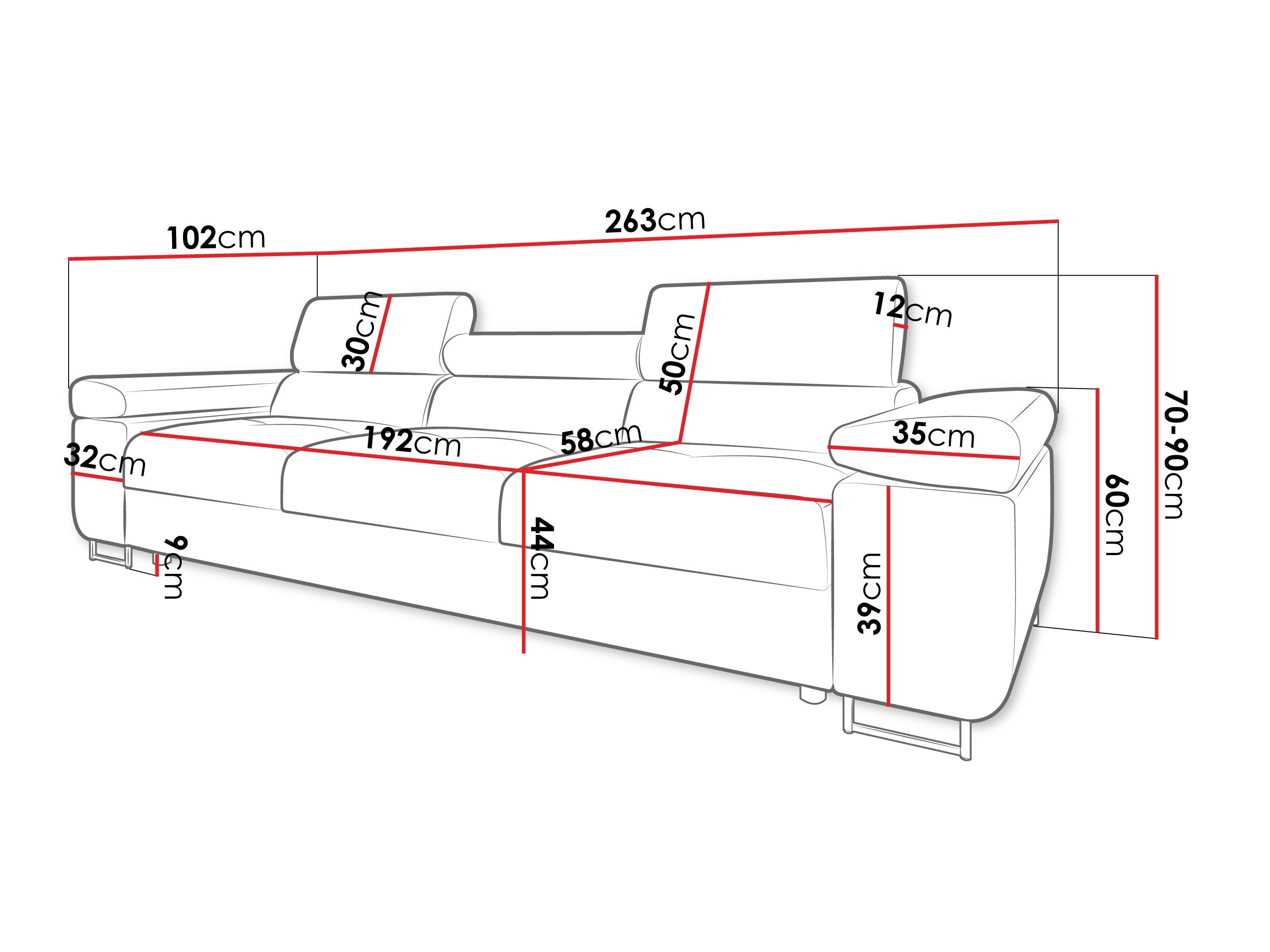 Kauč Comfivo Vinetum III (Margo 227.09)