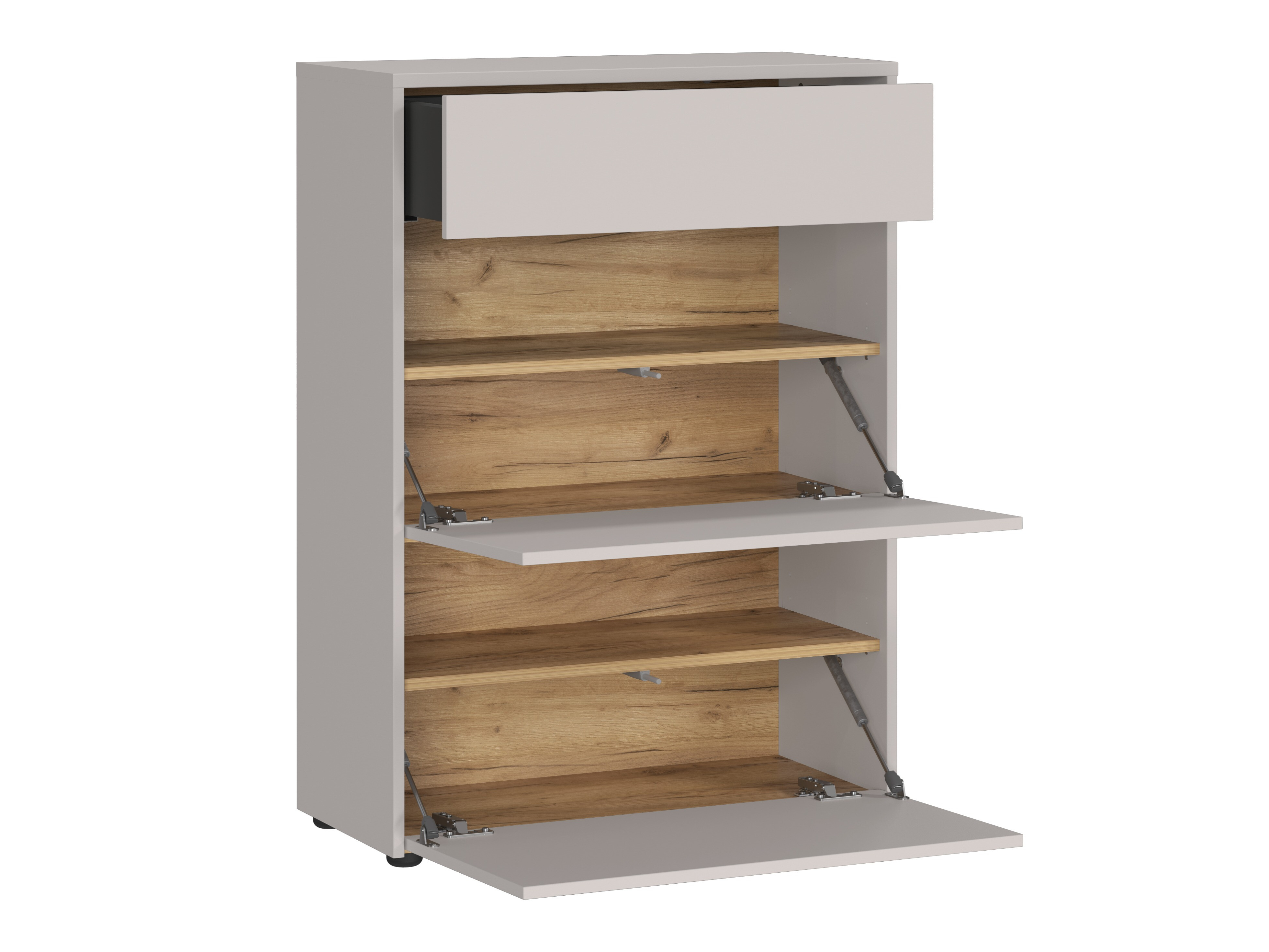 Ormarić za cipele Levfena 102 (Kašmir + Navarra hrast)