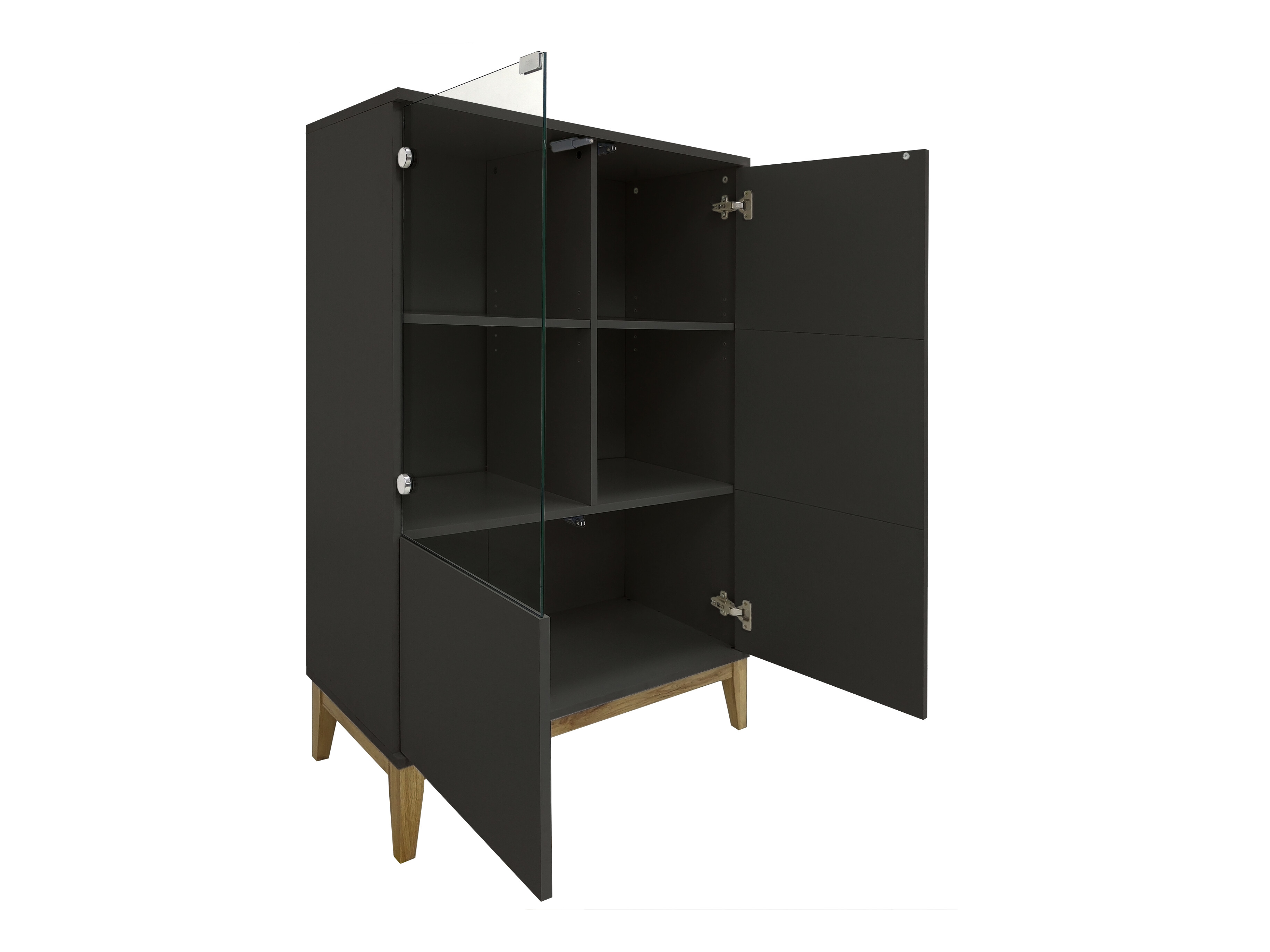 Ormarić Felmelo 102 (Siva + Hrast Wotan)