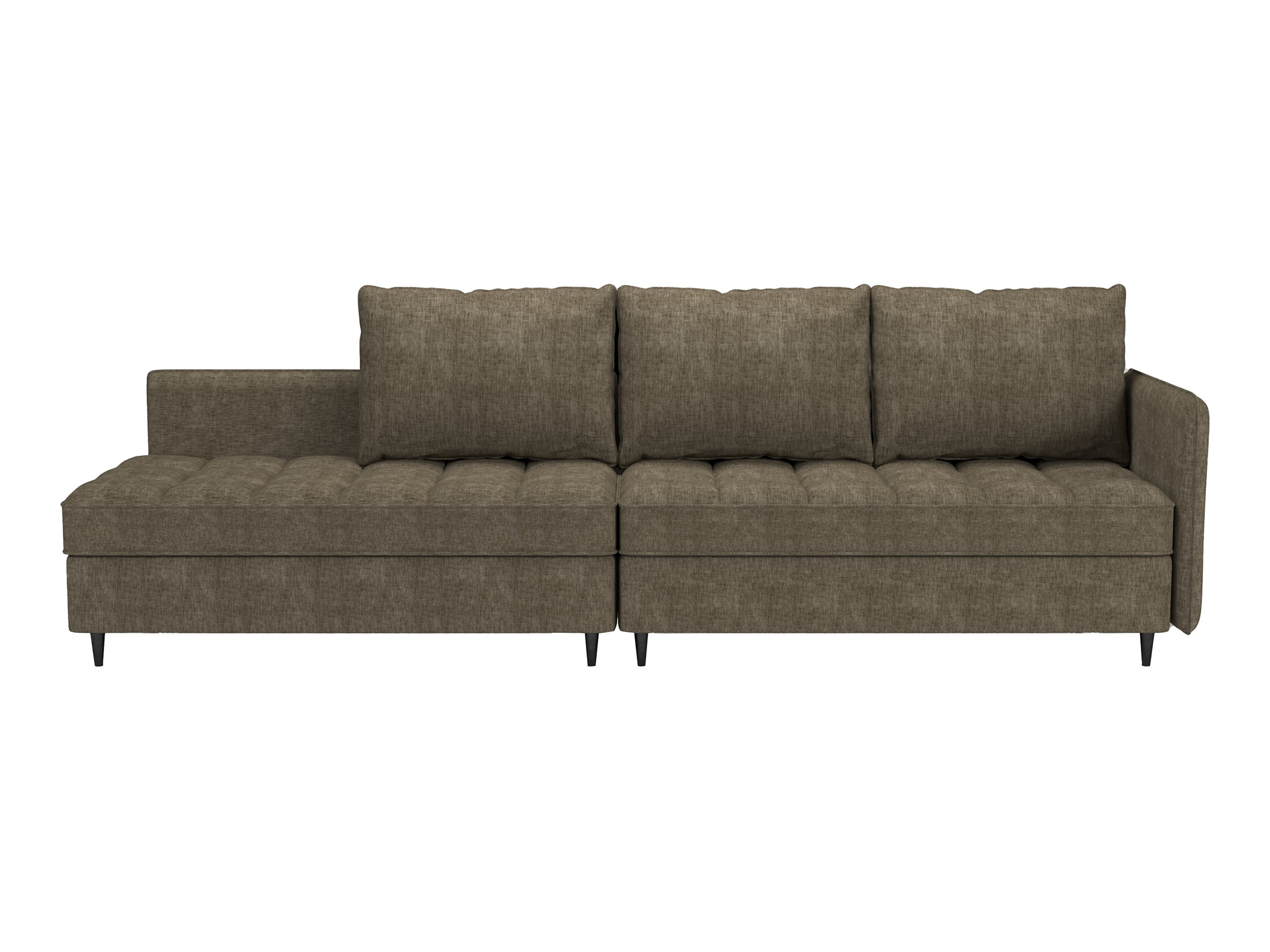 Kutna garnitura Denton 1529 (Smeđa)