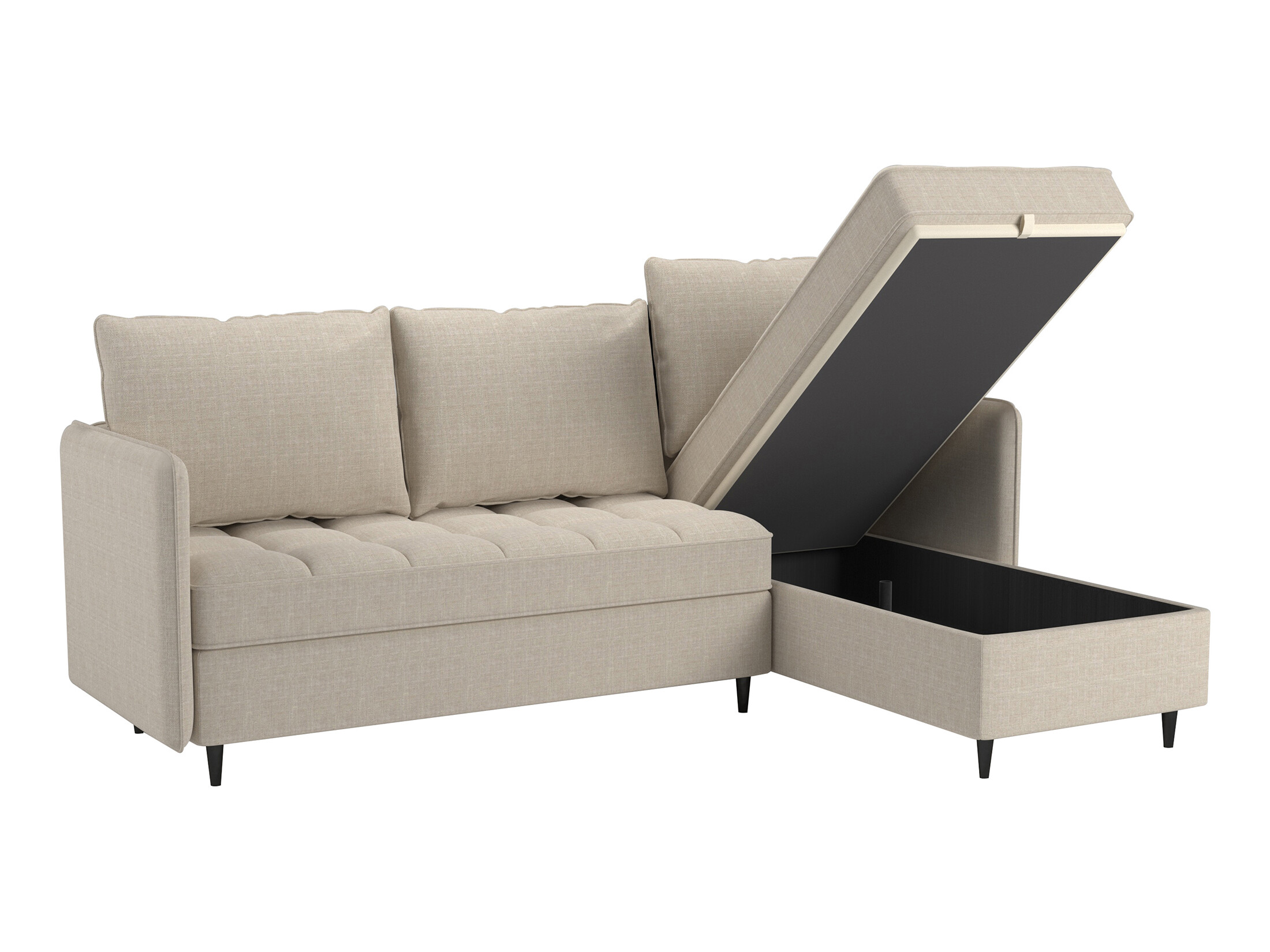 Kutna garnitura Denton 1529 (Svijetlo bež)