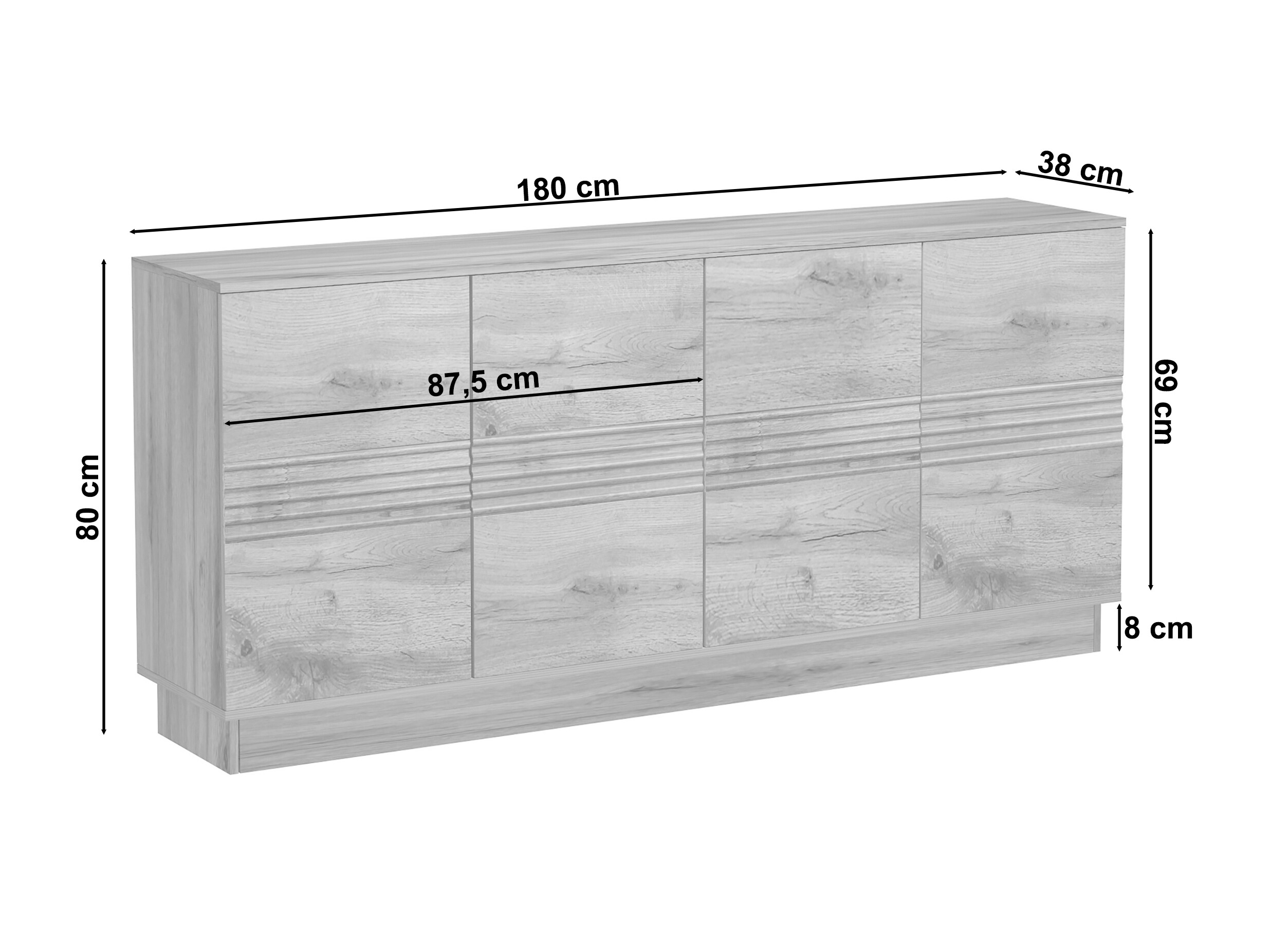 Ormarić Denton 1527 (Bijela)