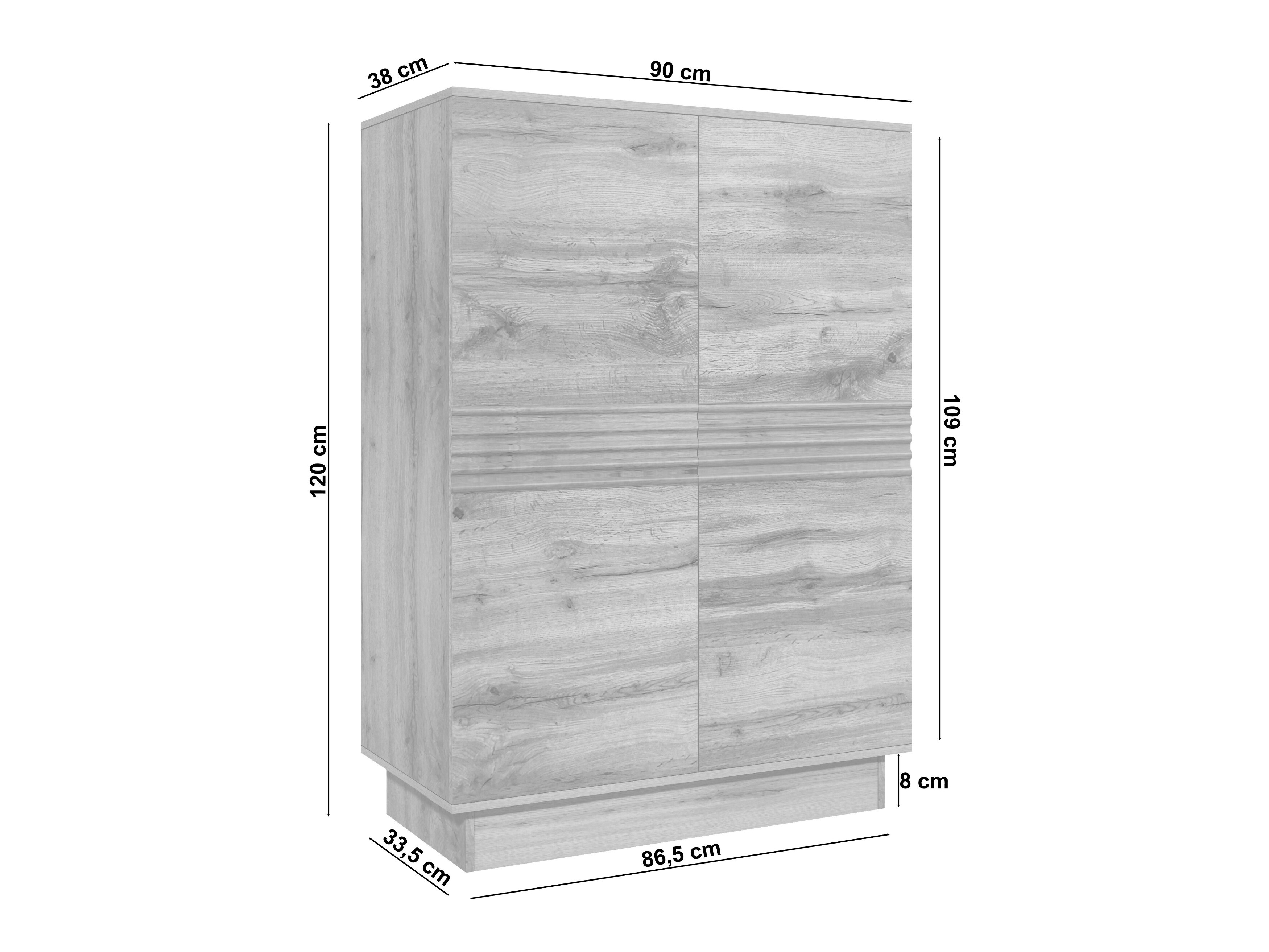 Ormarić Denton 1528 (Bijela)