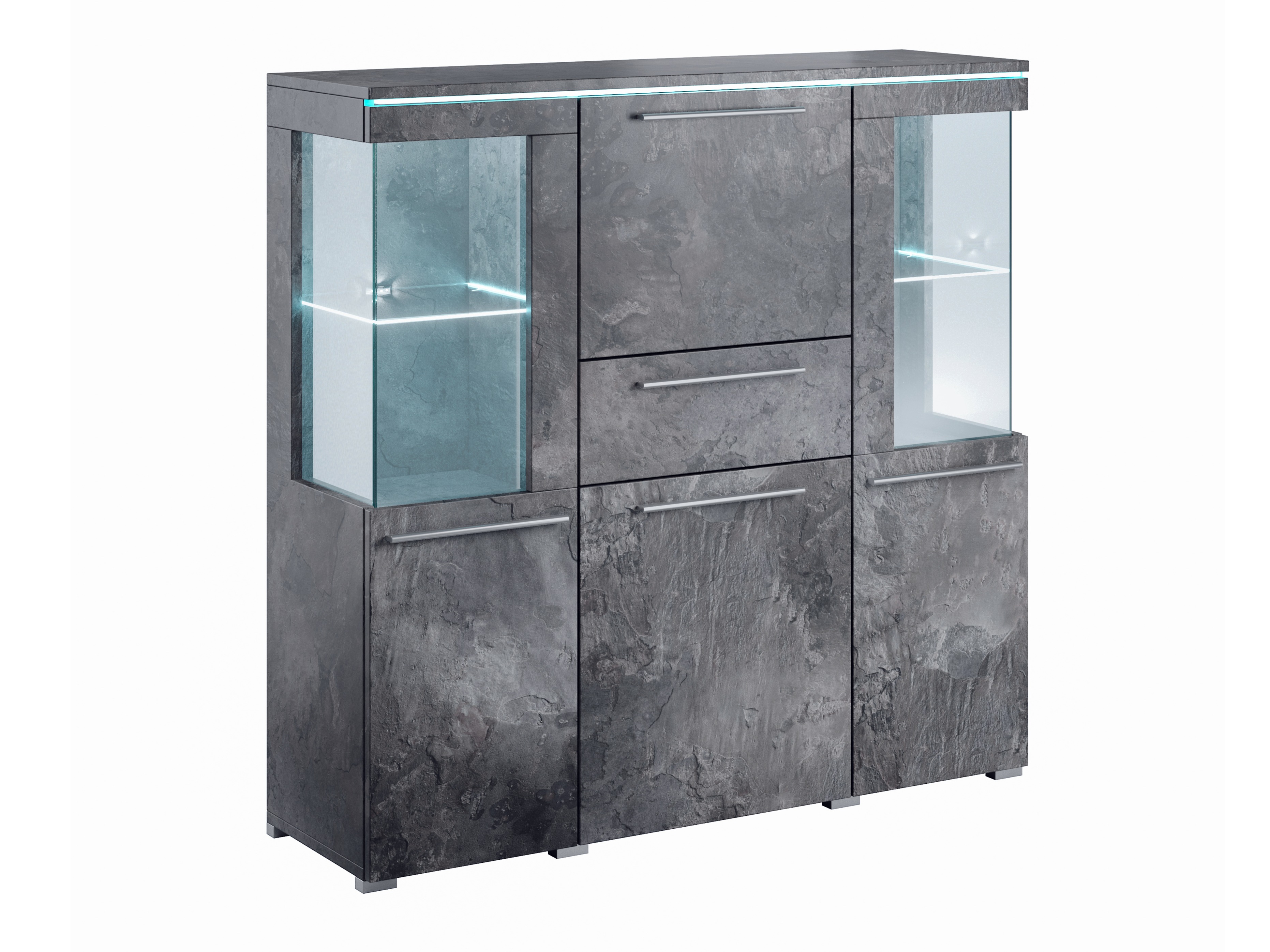 Komoda Torvire 115 (Tamni beton)