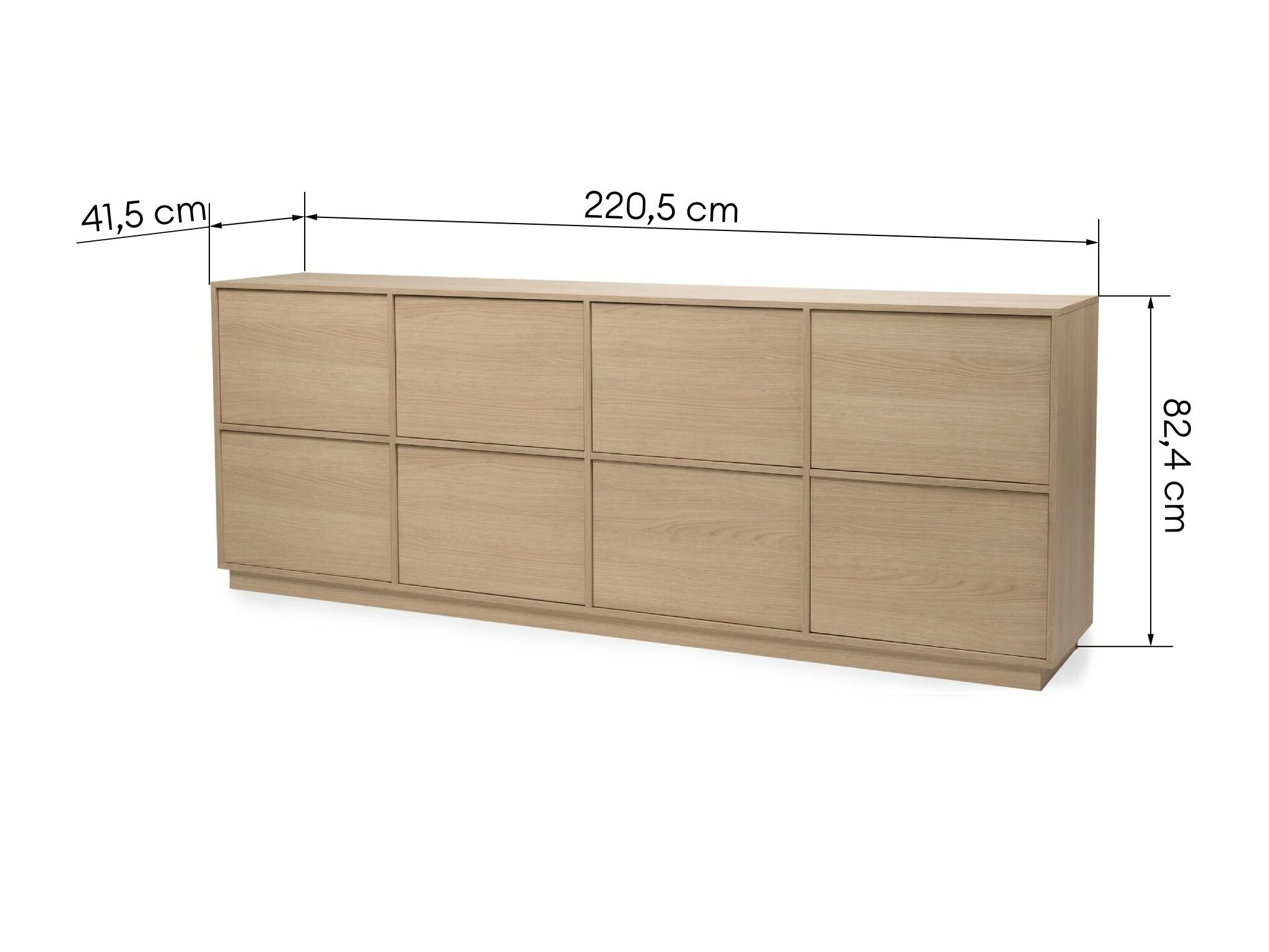 Ormarić Burleson 611 (Hrast)