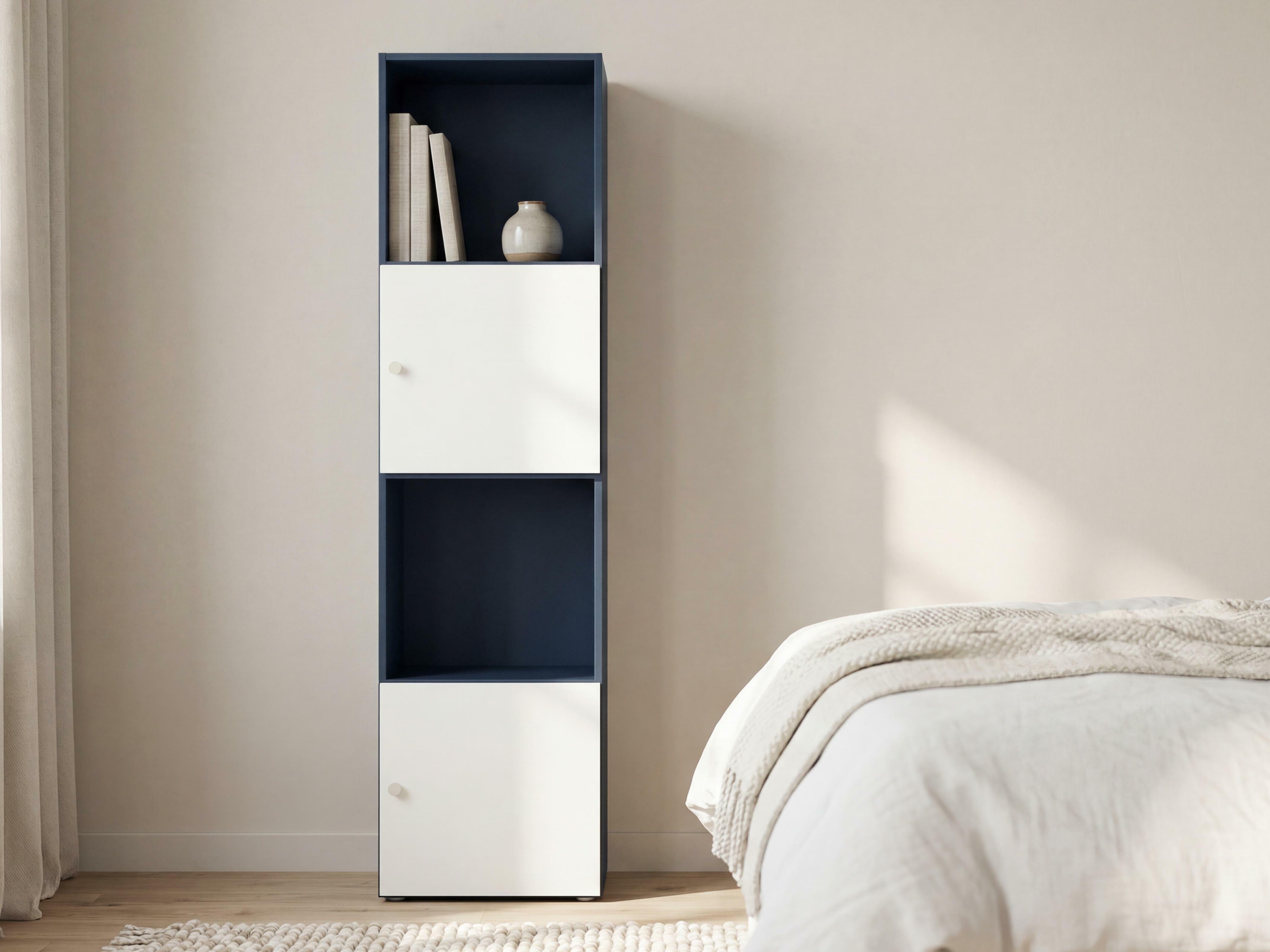 Polica Tornolo 102 (Indigo + Bijela)