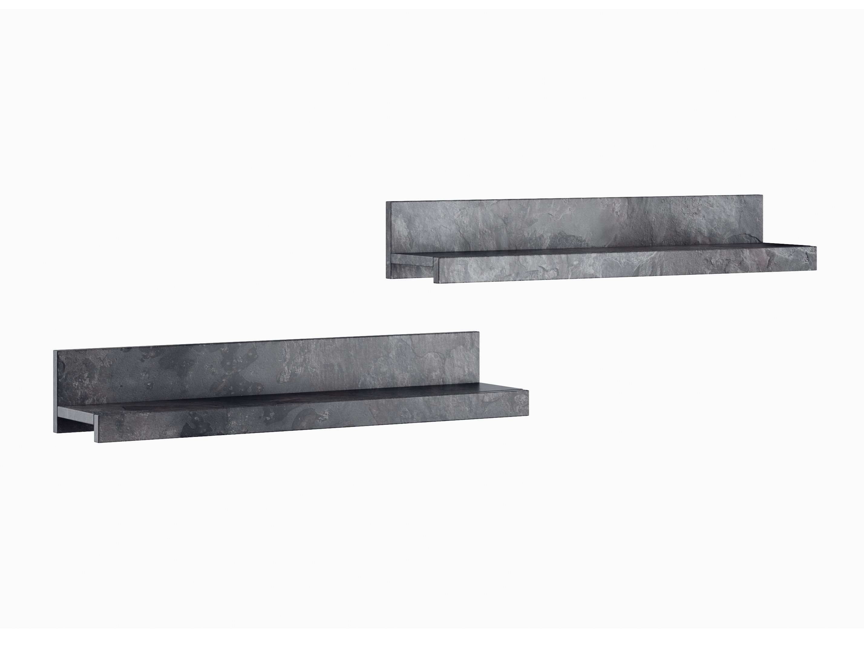 Set visećih polica Torvire 105 (Tamni beton)