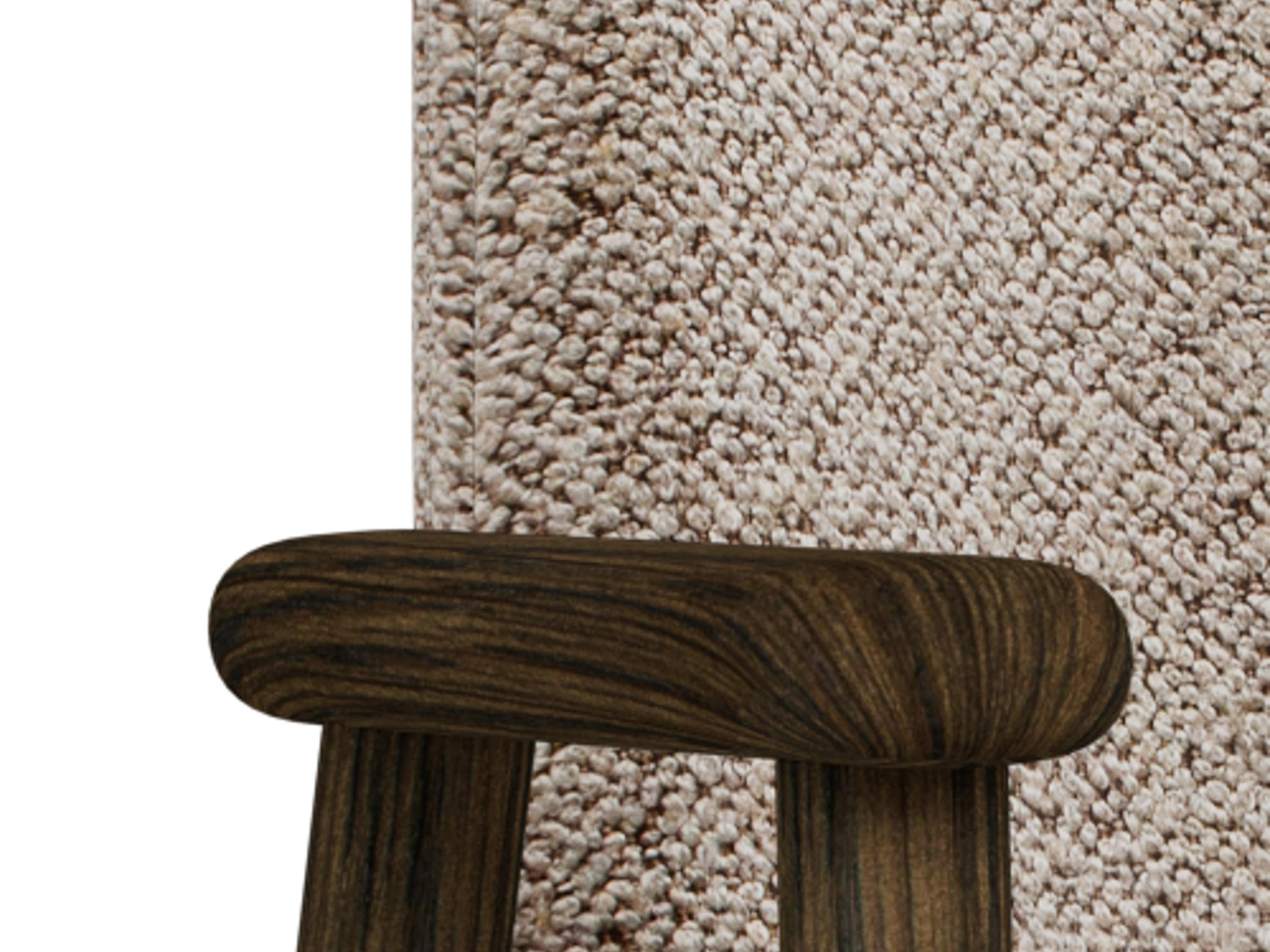 Stolica Norsica 890 (Bež + Tamno drvo)