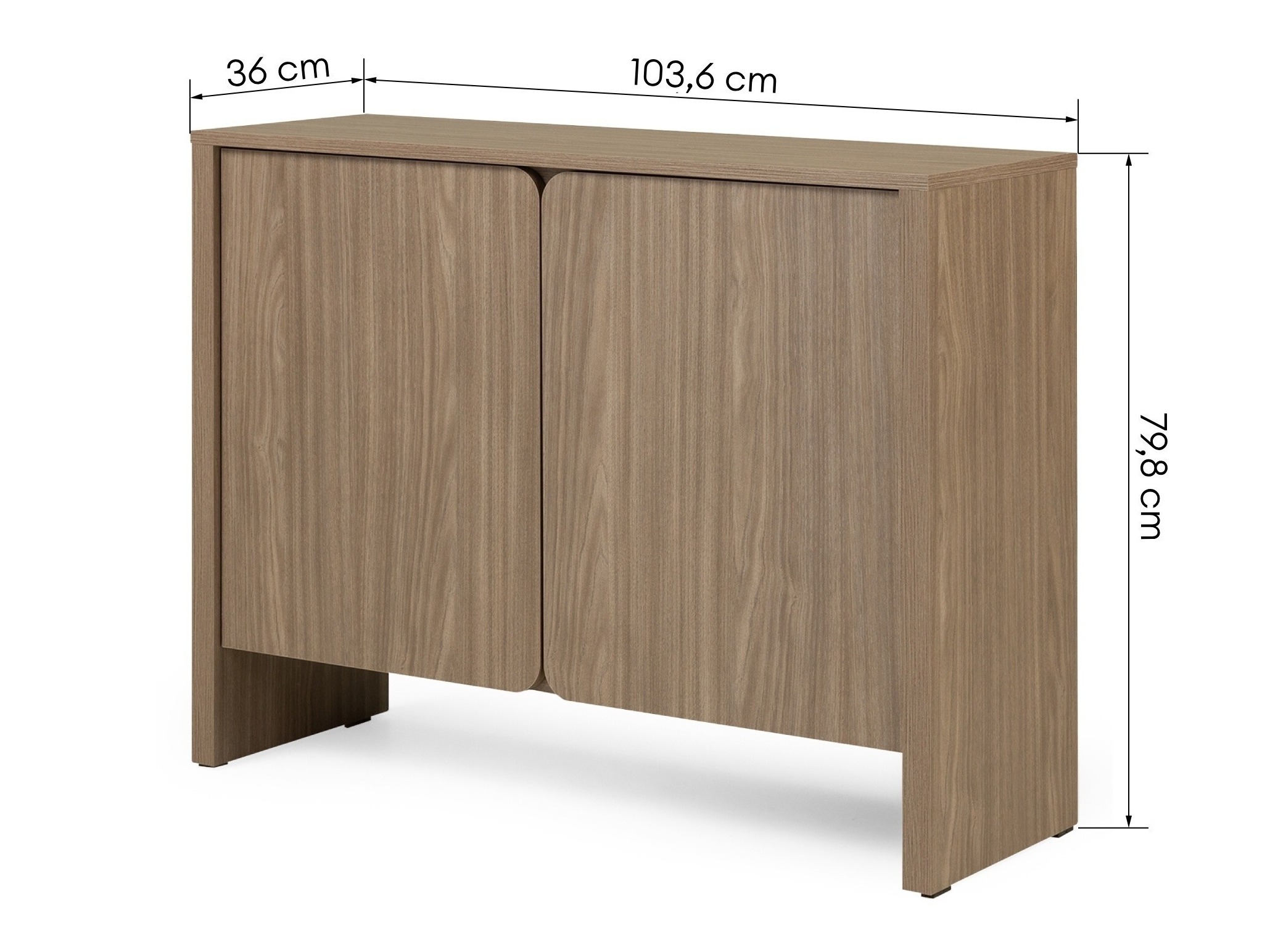 Ormarić Burleson 616 (Hrast)