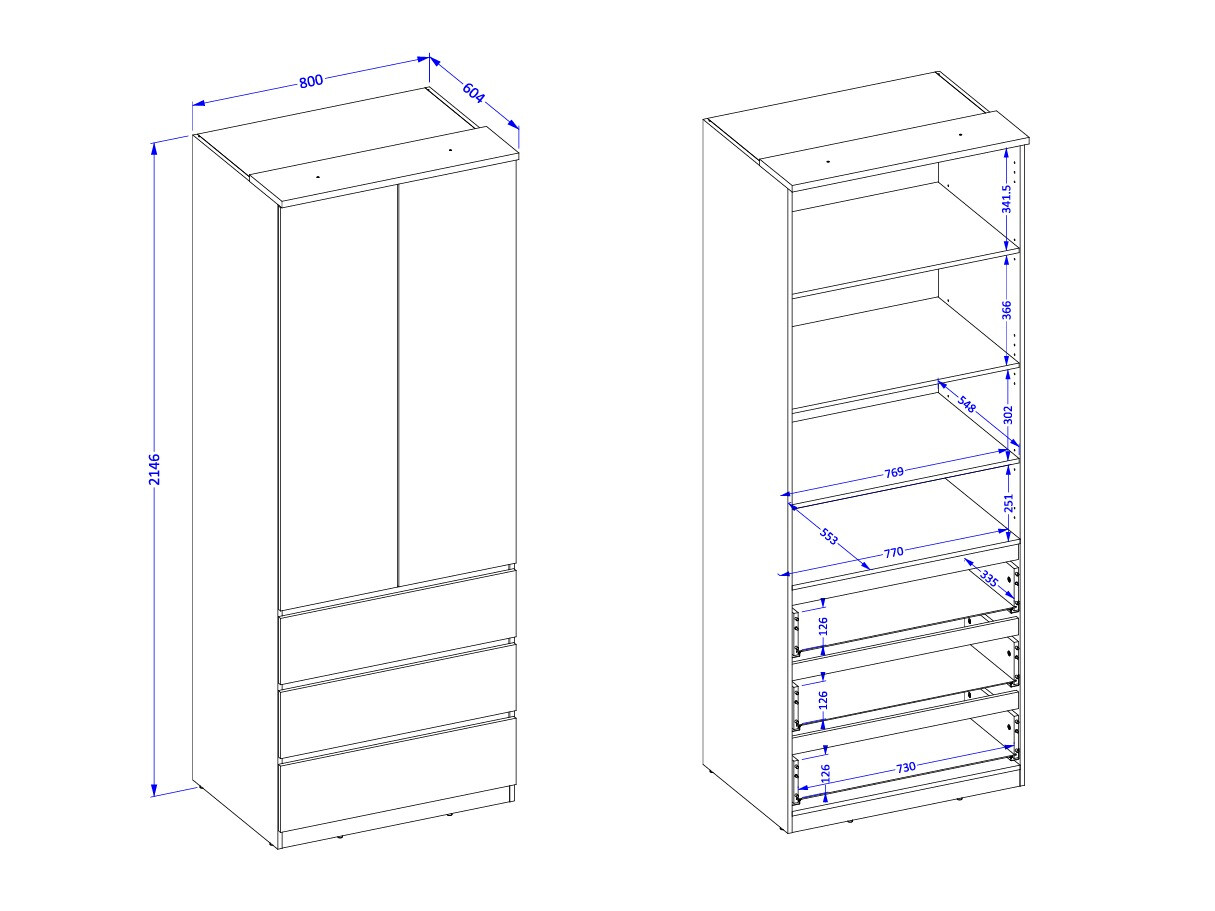Ormar Nolcala 110 (Hrast + Bež)