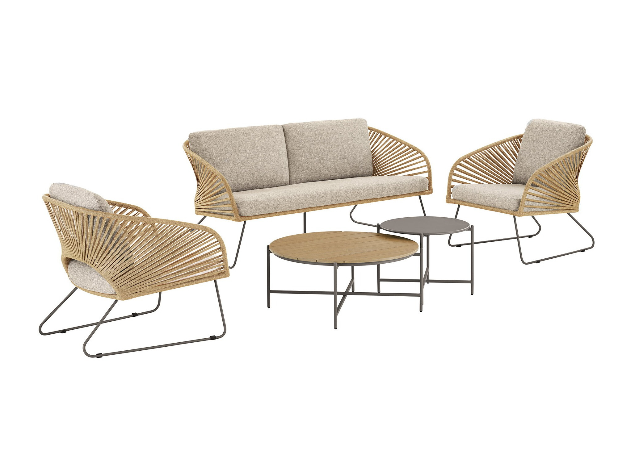 Set vrtnog namještaja Brea 298 (Bež)