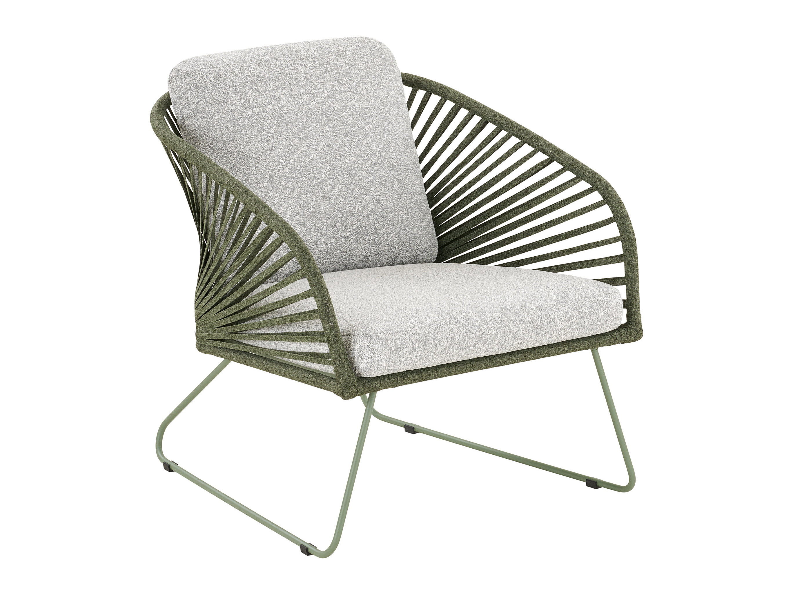 Set vrtnog namještaja Brea 298 (Siva + Zelena)