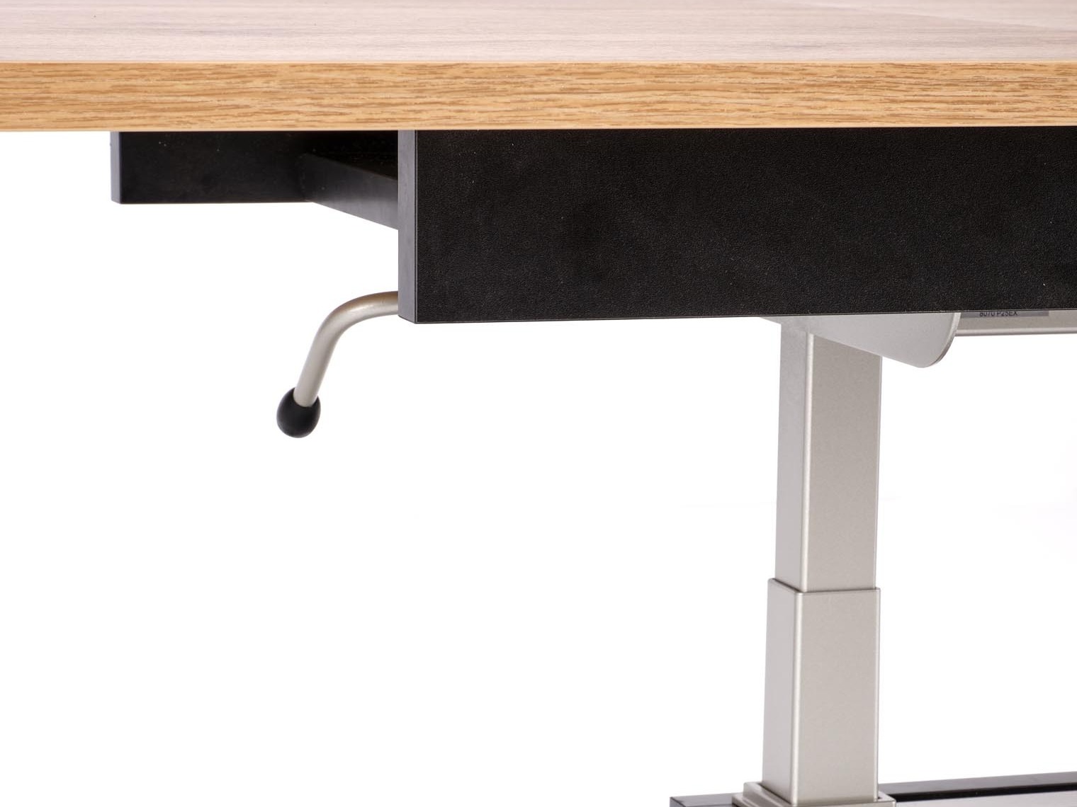 Transformirajući stolić za kavu Houston 1253 (Hrast Wotan + Crna)