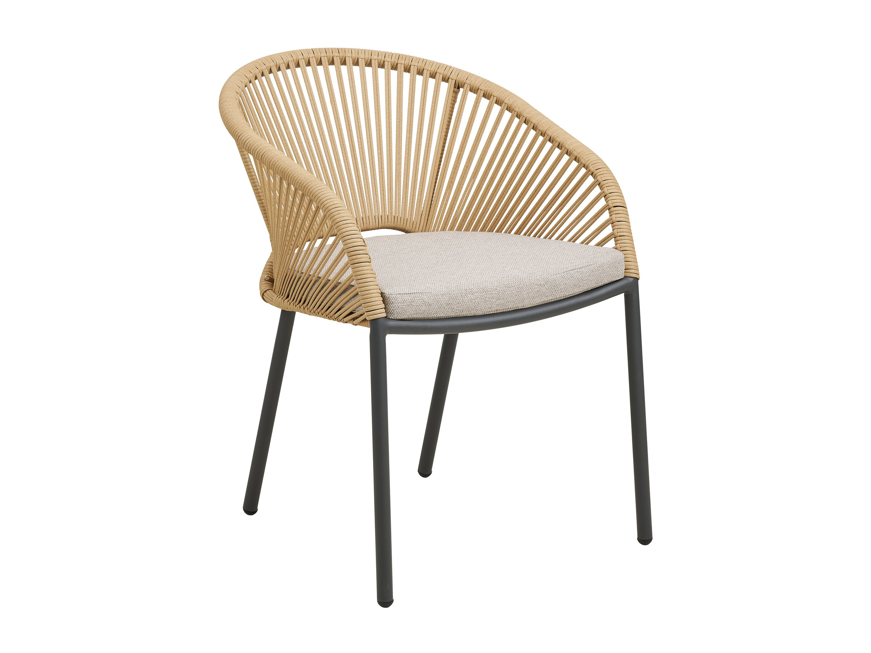 Vrtna stolica Brea 297 (Bež + Crna)