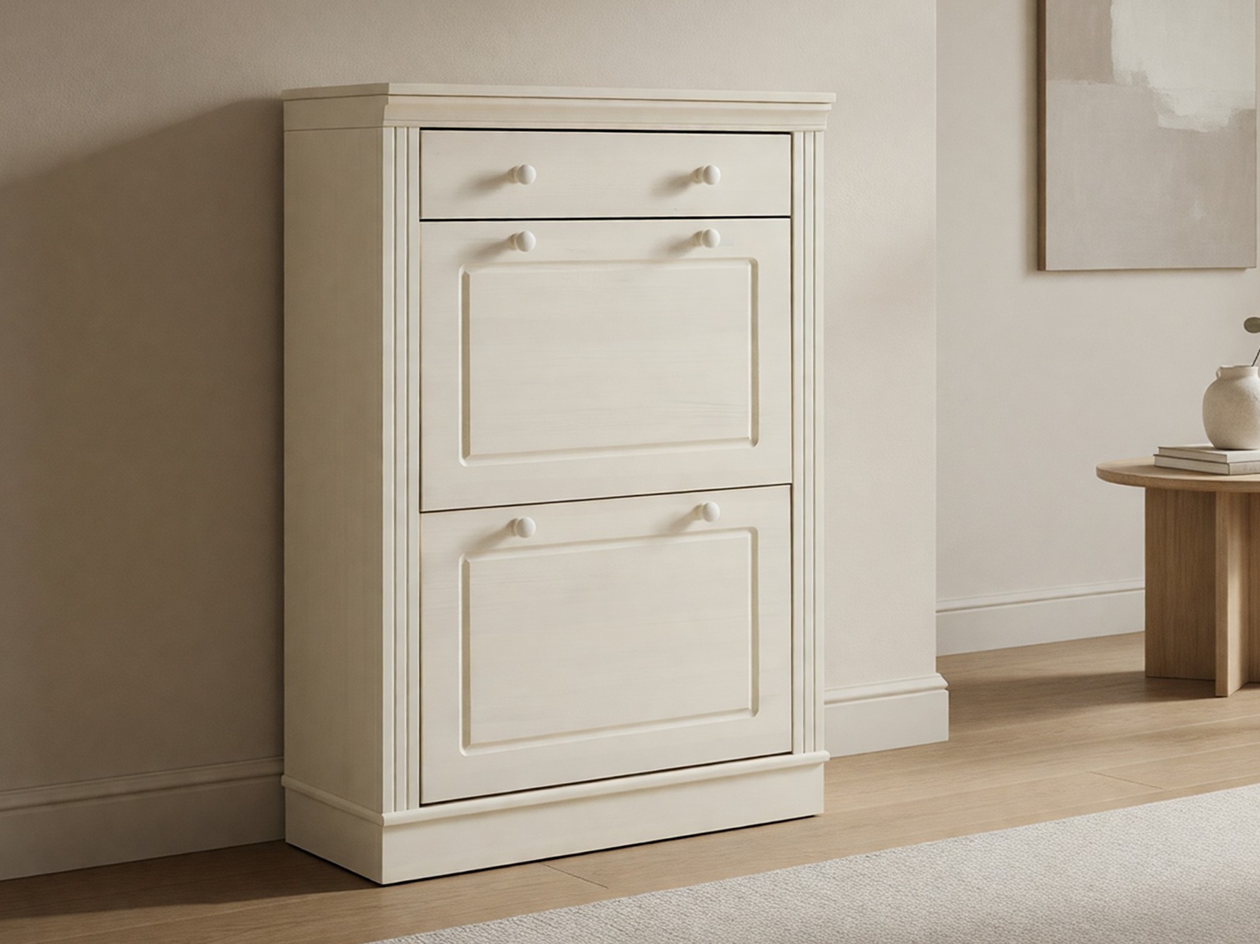 Ormarić za cipele Saltoro 132 (Bijela)