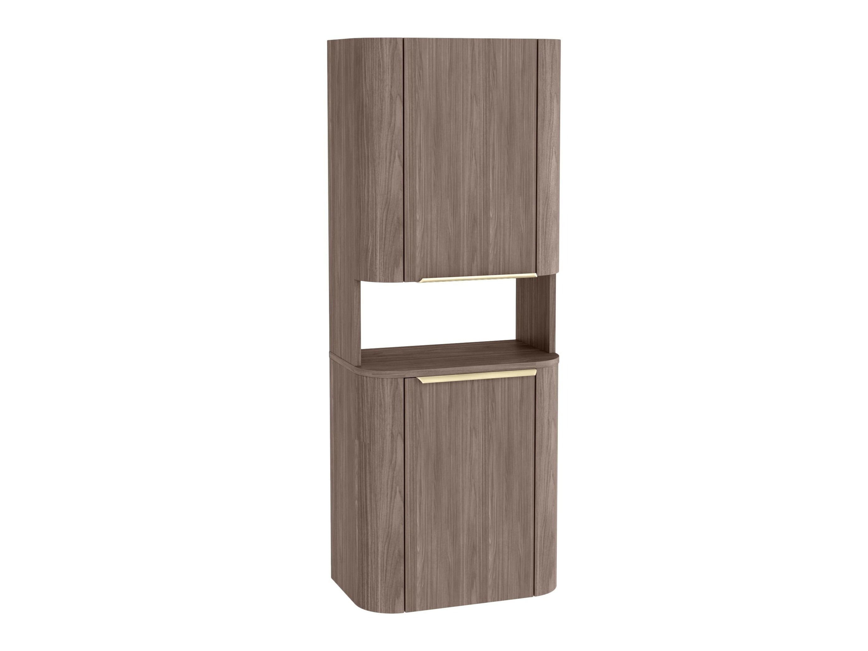 Zidni ormarić Burleson 629 (Orah)