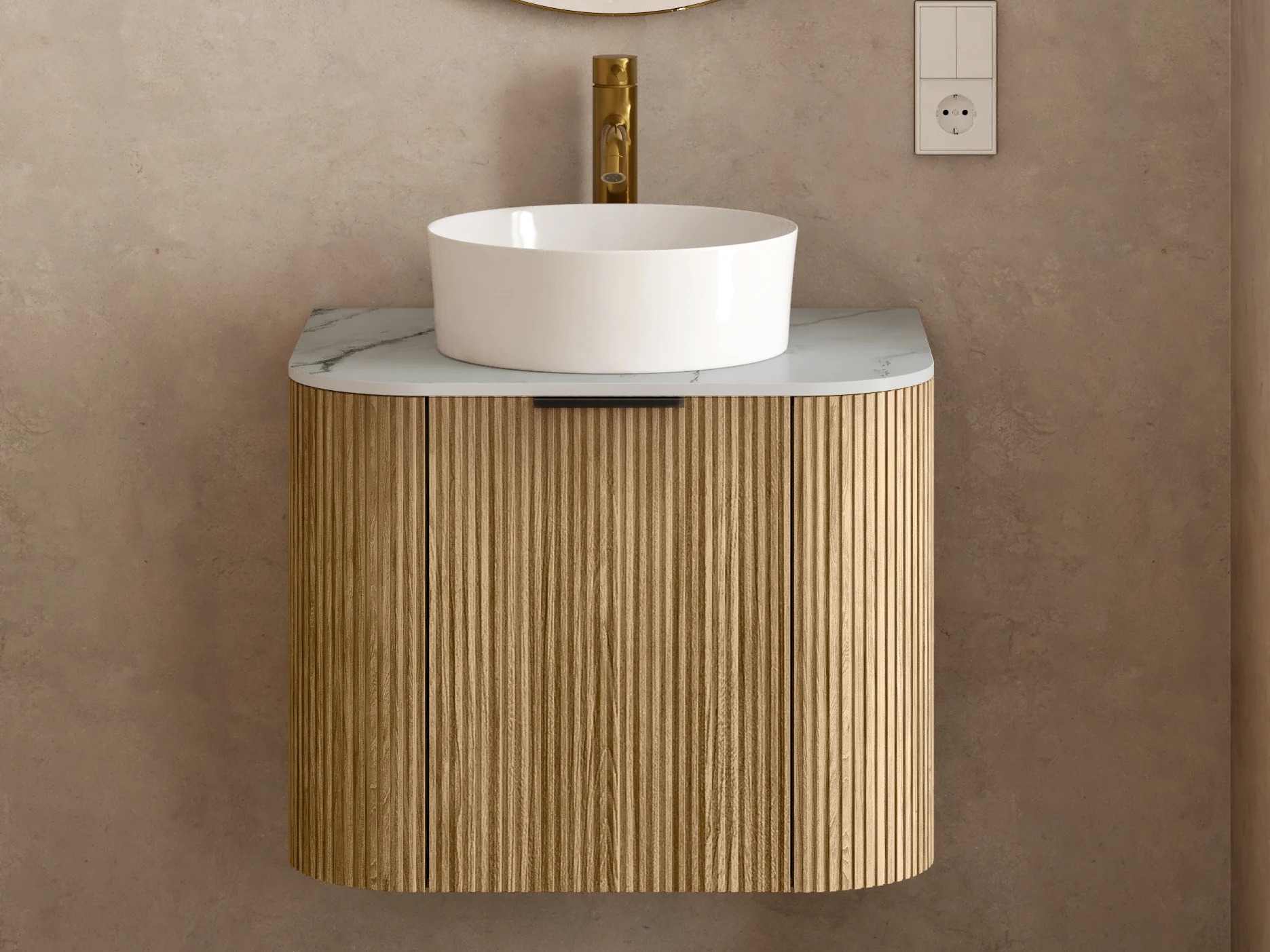 Zidni ormarić za umivaonik Burleson 624