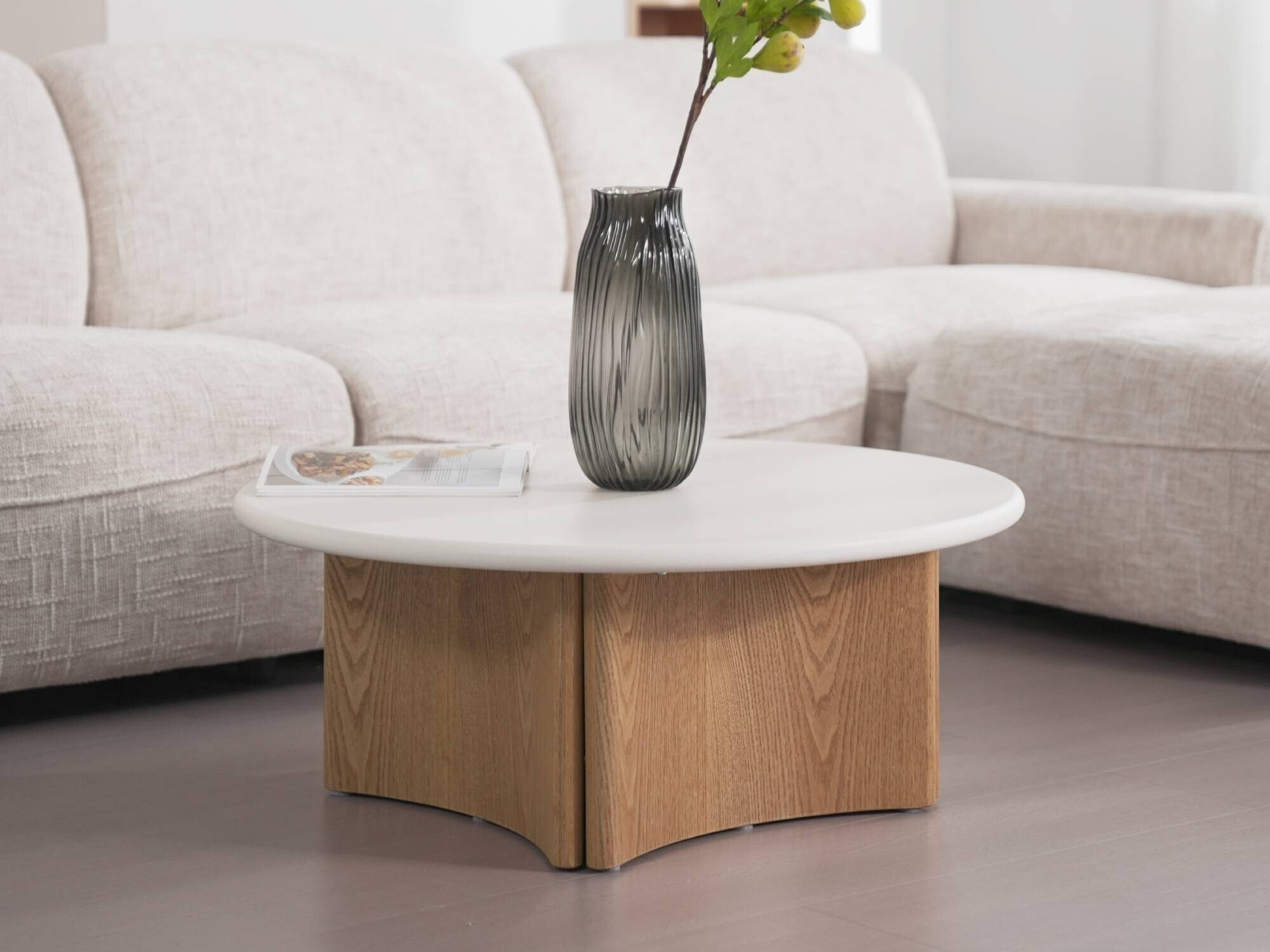 Stolić za kavu Burleson 634 (Hrast)