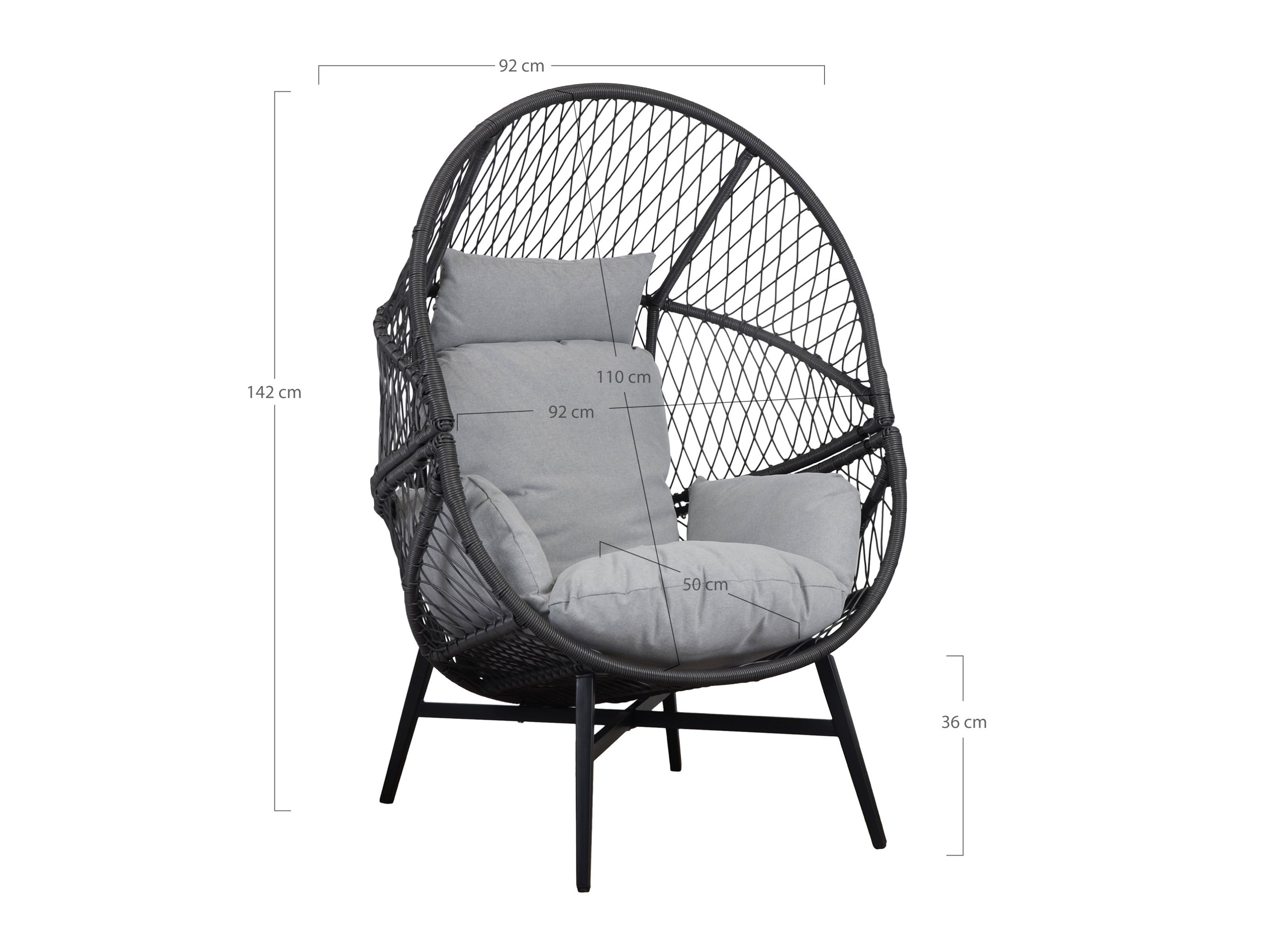 Vrtna fotelja Brea 306