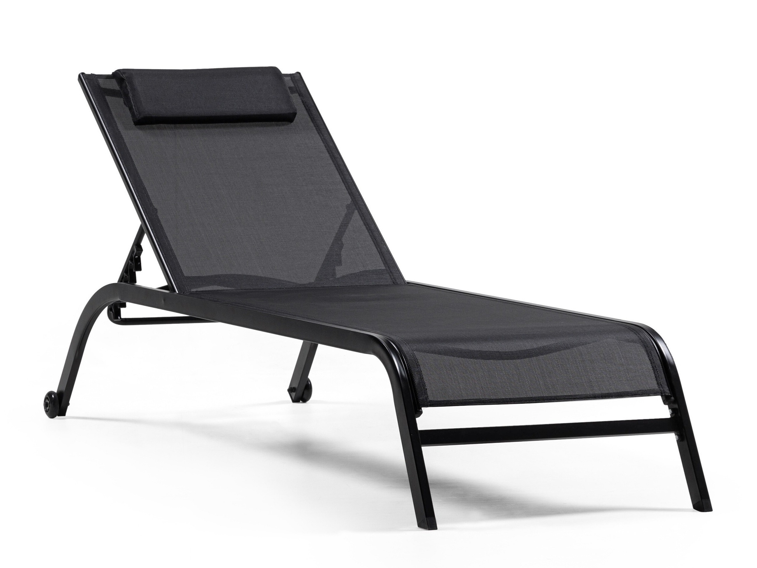 Vrtna ležaljka Burleson 641 (Crna)