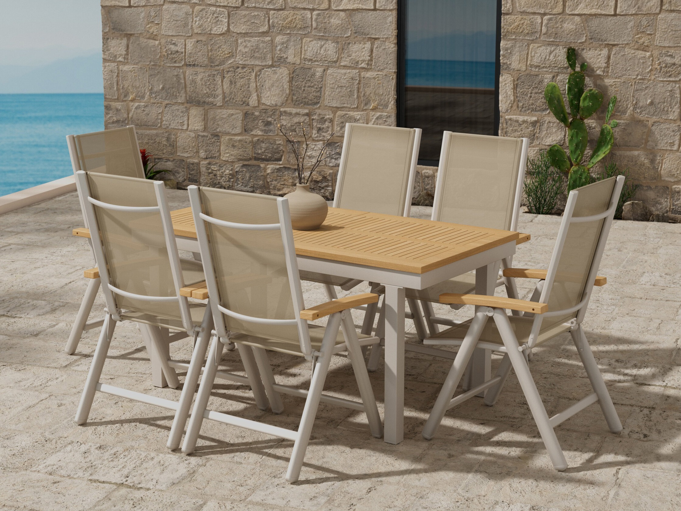 Set stola i stolica Dallas 5204