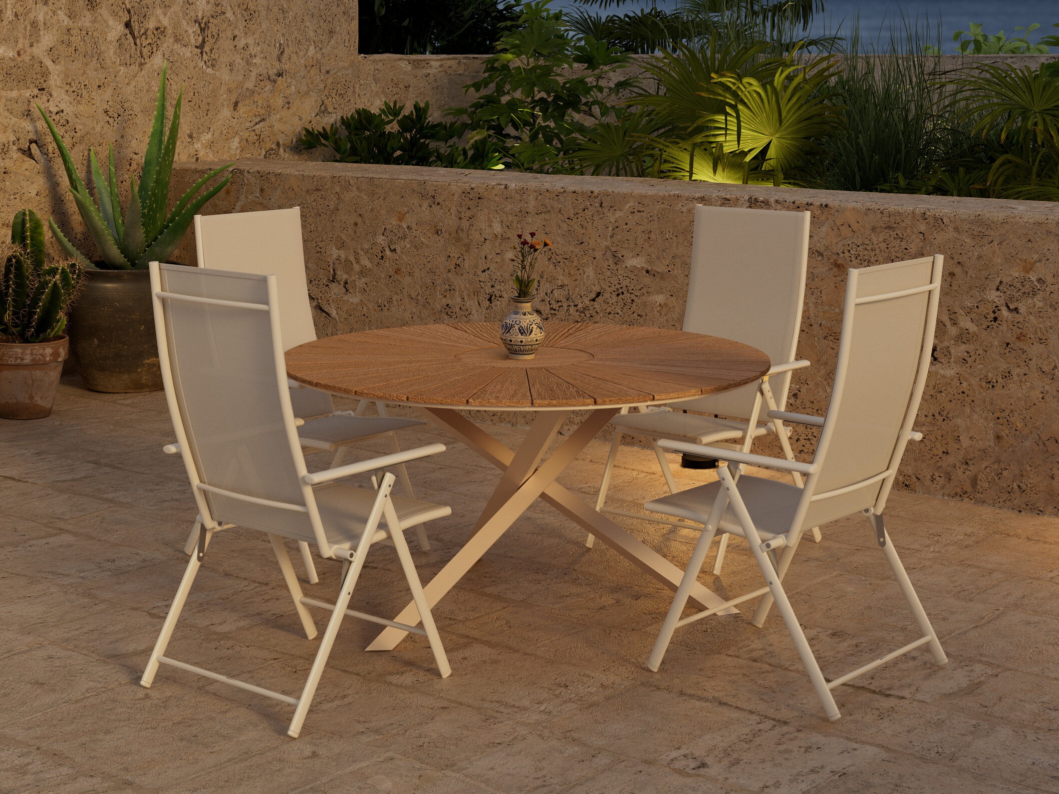 Set stola i stolica Dallas 5209