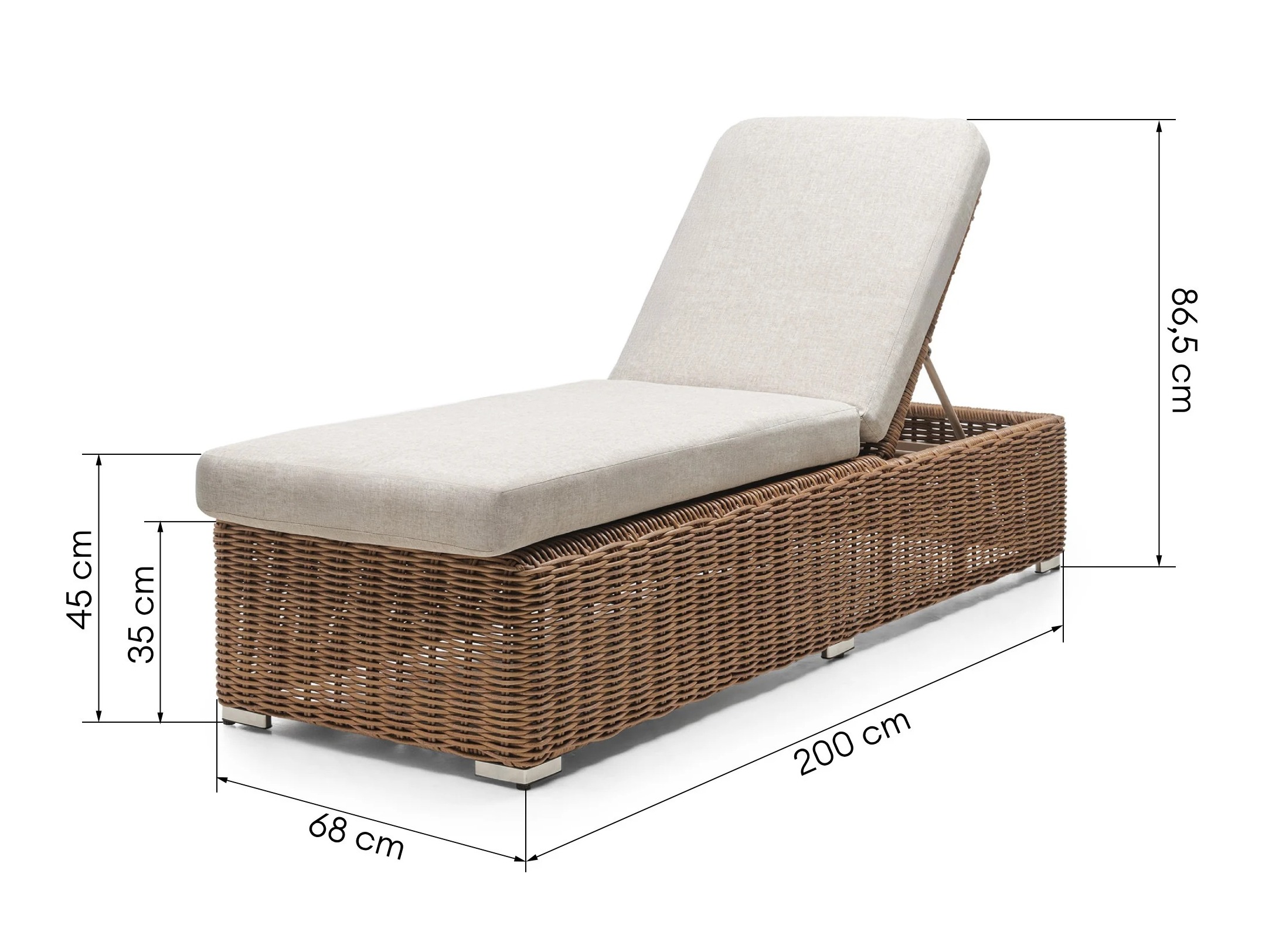 Vrtna ležaljka Burleson 649