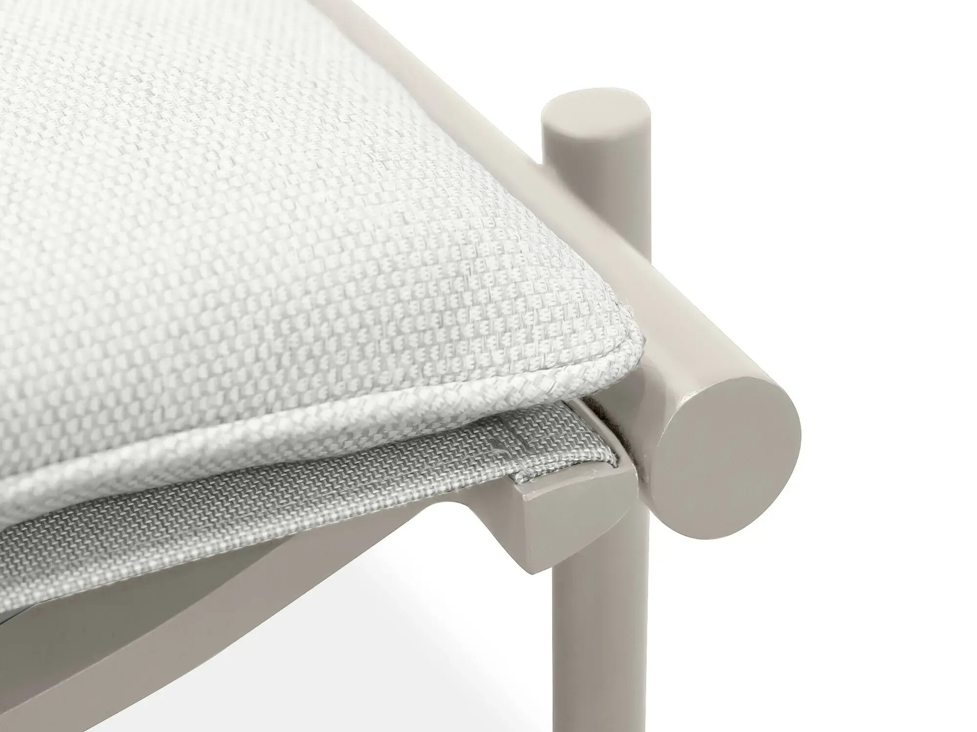 Vrtna ležaljka Burleson 653 (Svijetlo siva + Svijetlo bež)